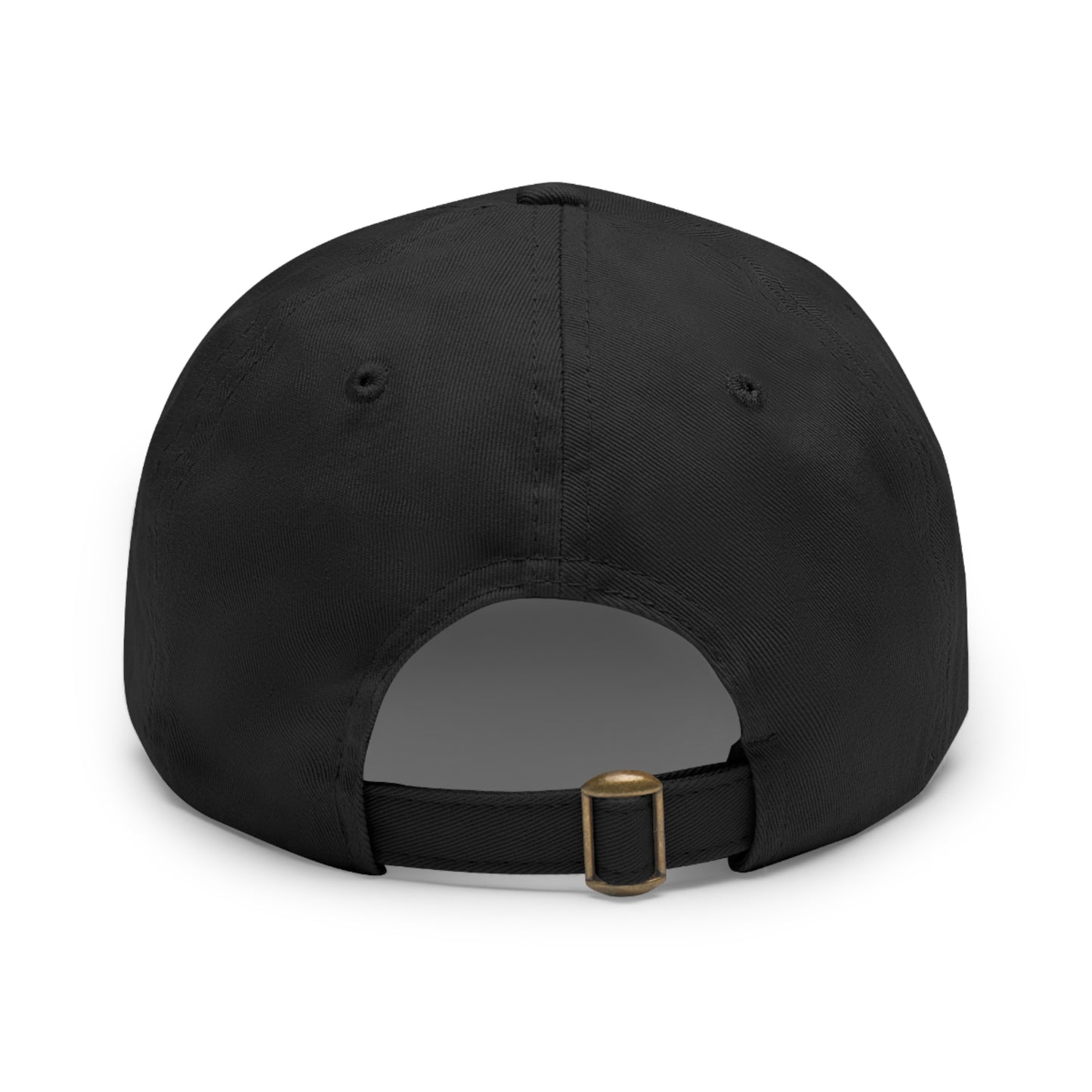 Diego Von Bellini Dad Hat with Leather Patch (Round)