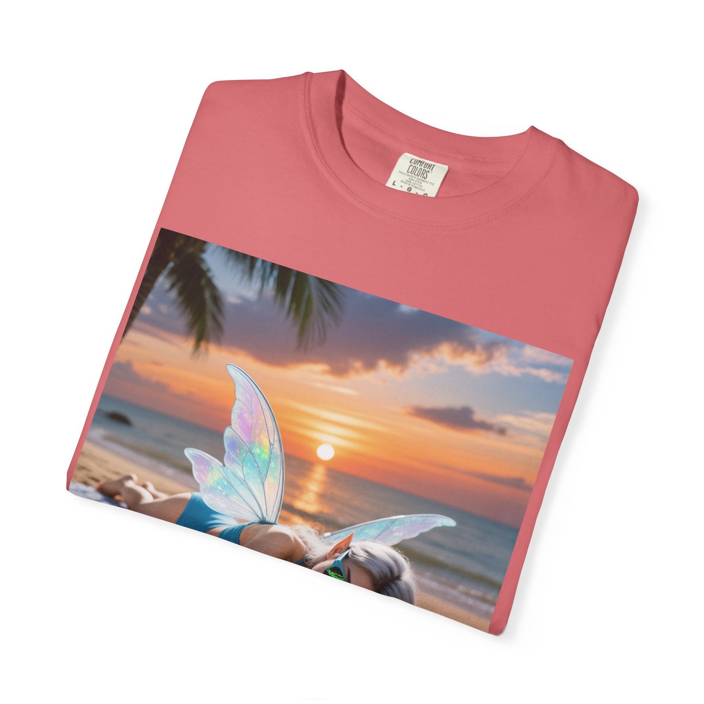 Beach Fairy Unisex T-Shirt, Summer Vibe Tee, Beachwear, Gift for Beach Lovers, Relaxation Shirt, Graphic Tee