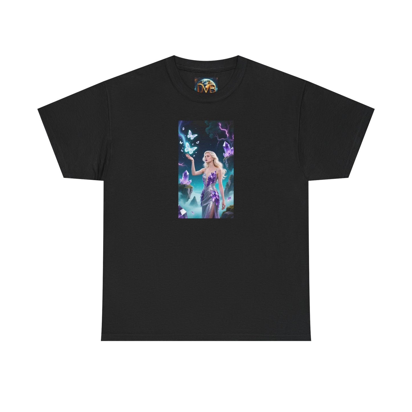 Magical Fairy Graphic Tee, Enchanted Woodland Shirt, Fantasy Apparel, Gift for Nature Lovers, Festival Wear, Unisex Cotton Tee
