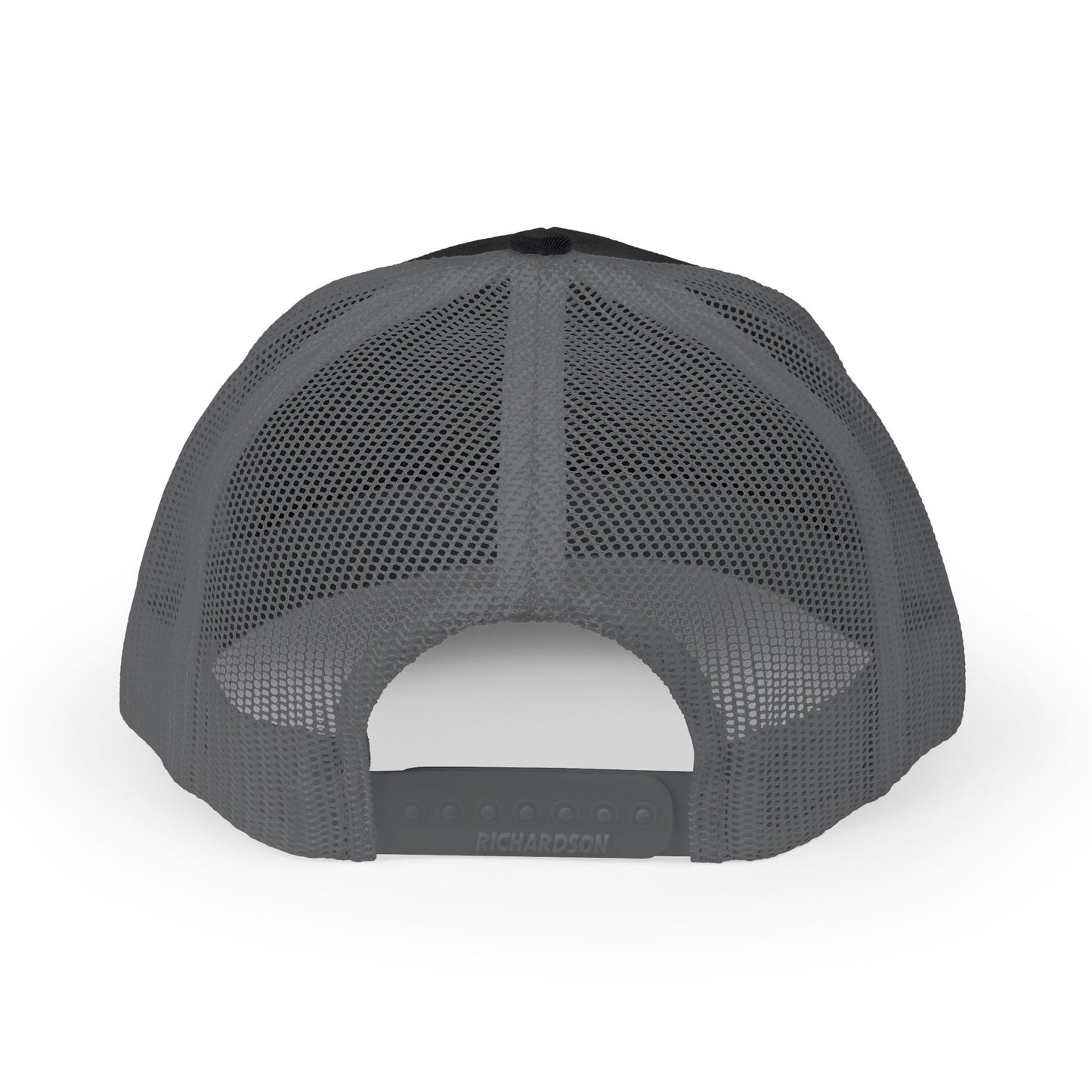Red ORV Adventure-Themed Snapback Trucker Cap with Embroidered Design