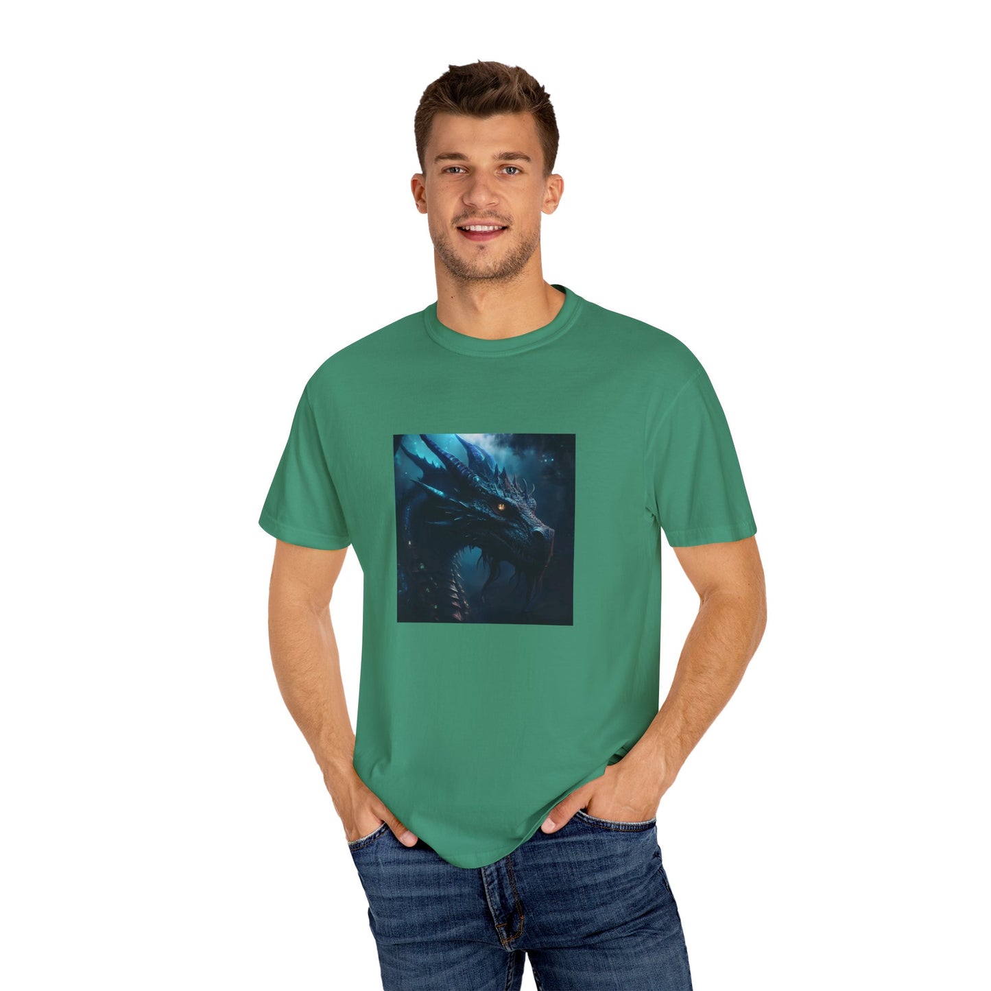 Epic Dragon Graphic Unisex T-Shirt - Fantasy Art Tee