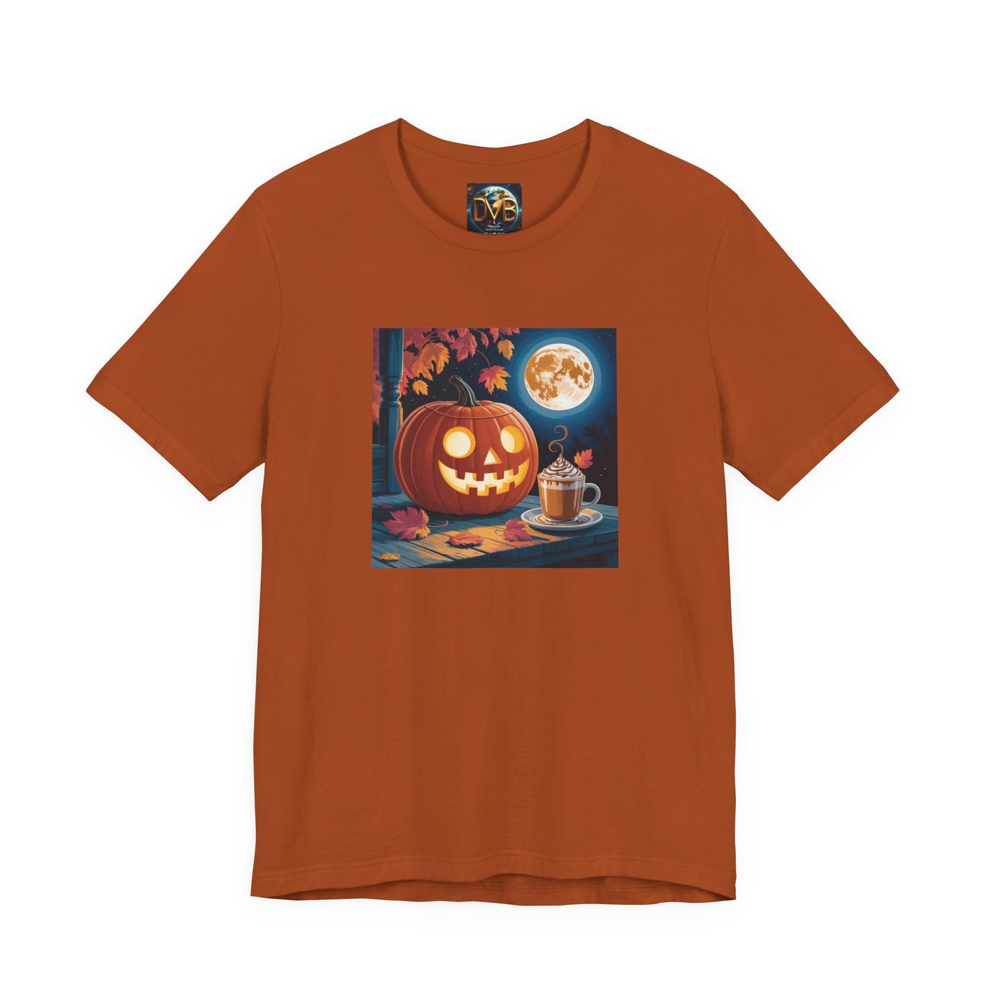 Fall In Love With Fall, Unisex Fall T-Shirt, Halloween Shirt, Cozy Fall Apparel, Seasonal Graphic Tee, Pumpkin Spice Tee