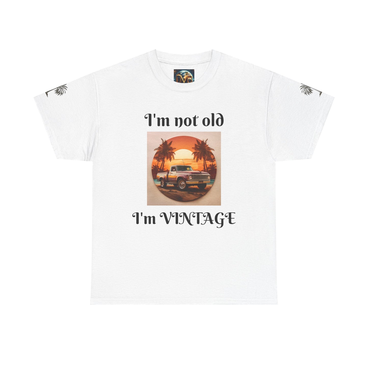 Vintage Vibes Unisex Heavy Cotton Tee - I'm Not Old, I'm VINTAGE