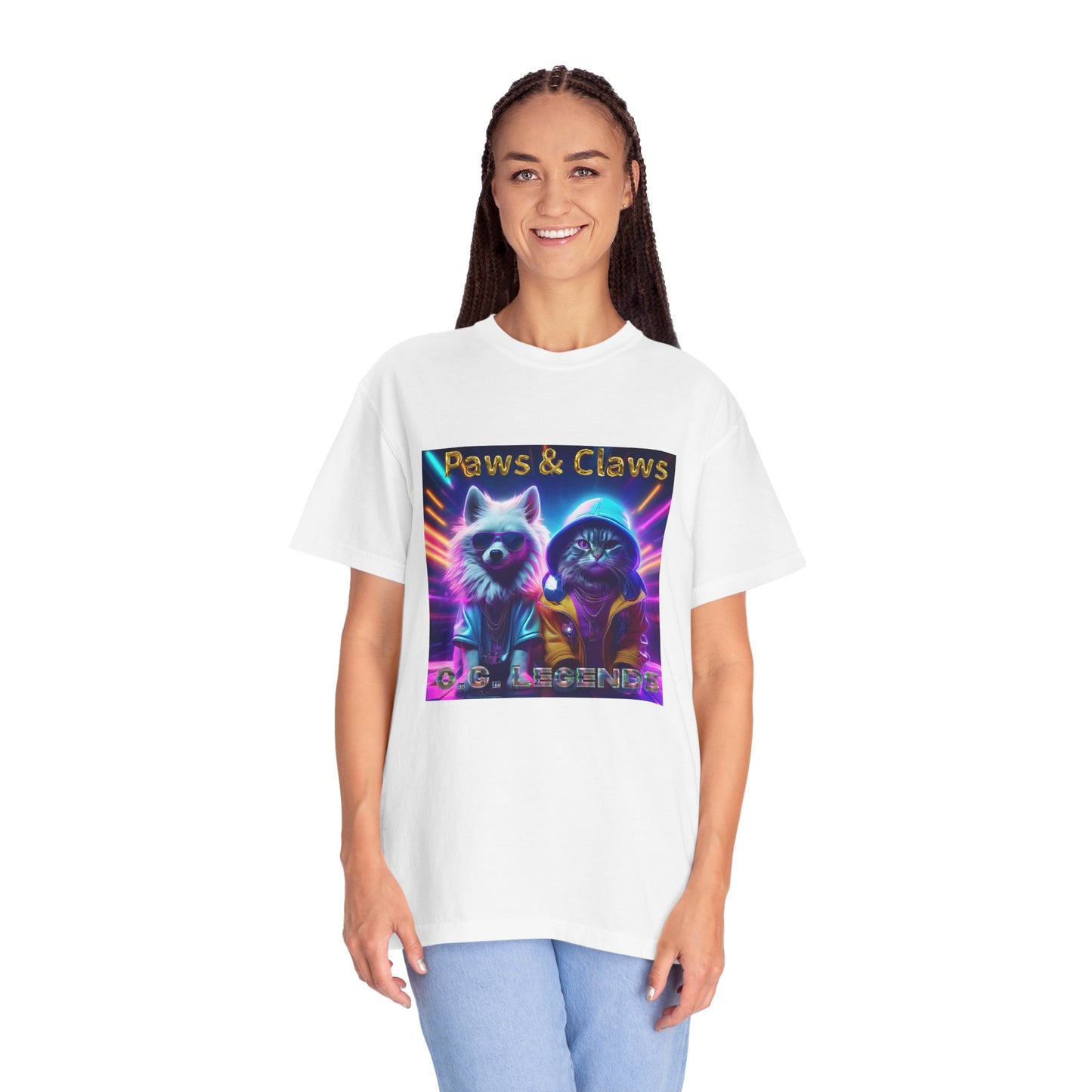 Paws & Claws Legends Unisex T-Shirt - Fun Pet Themed Apparel