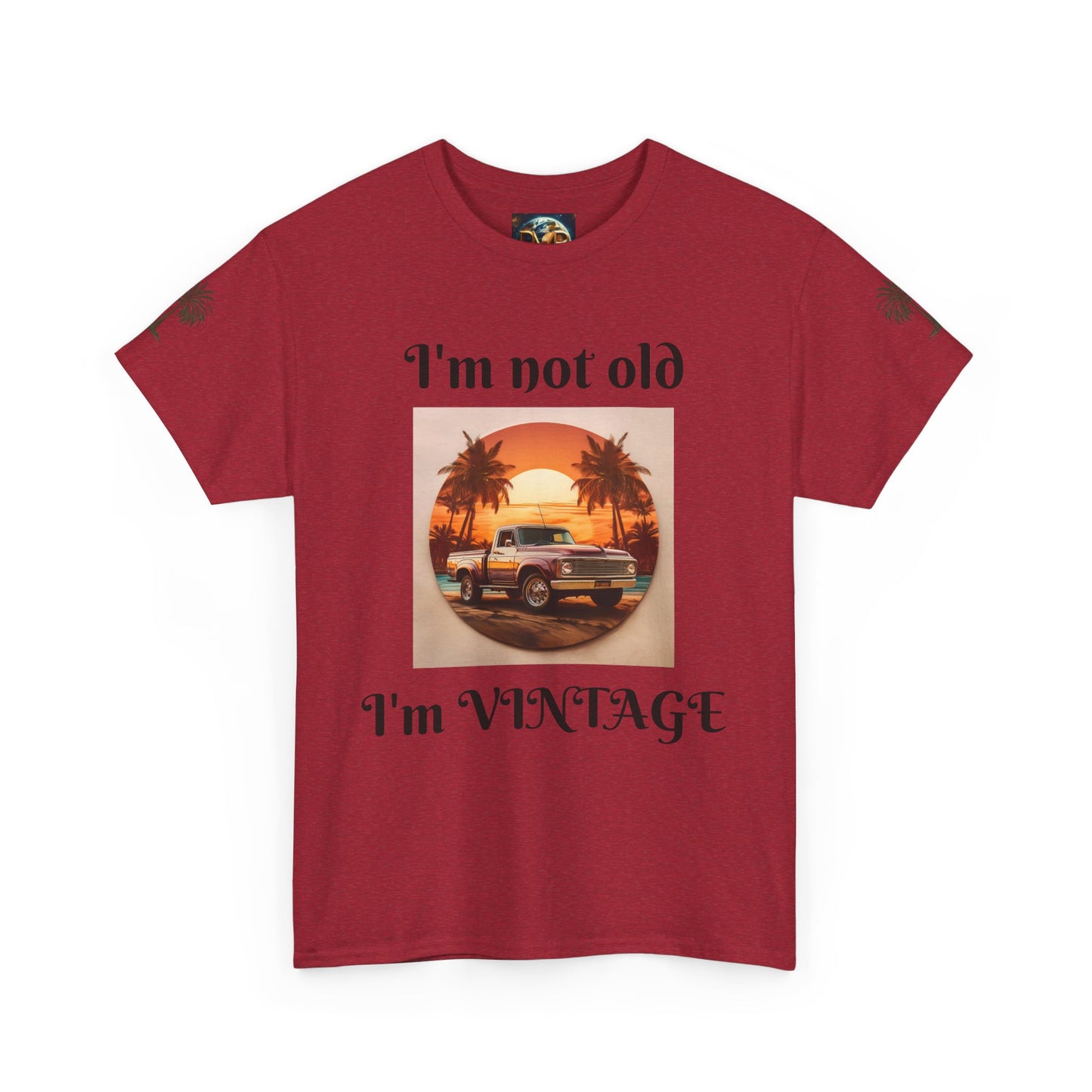 Vintage Vibes Unisex Heavy Cotton Tee - I'm Not Old, I'm VINTAGE