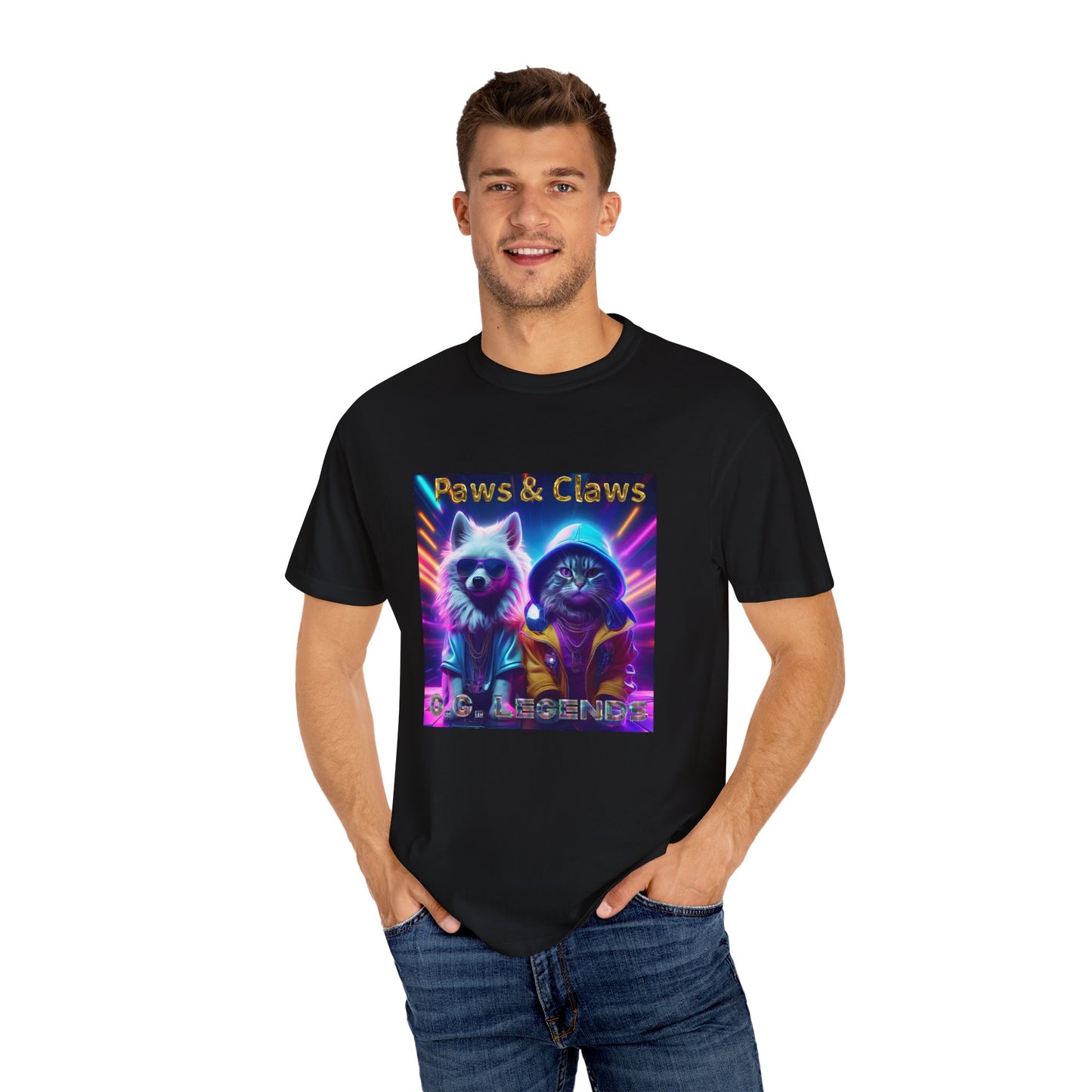 Paws & Claws Legends Unisex T-Shirt - Fun Pet Themed Apparel