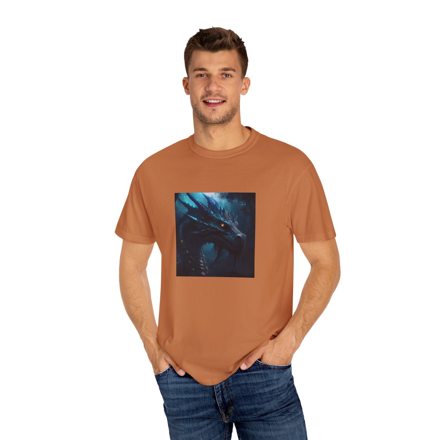Epic Dragon Graphic Unisex T-Shirt - Fantasy Art Tee