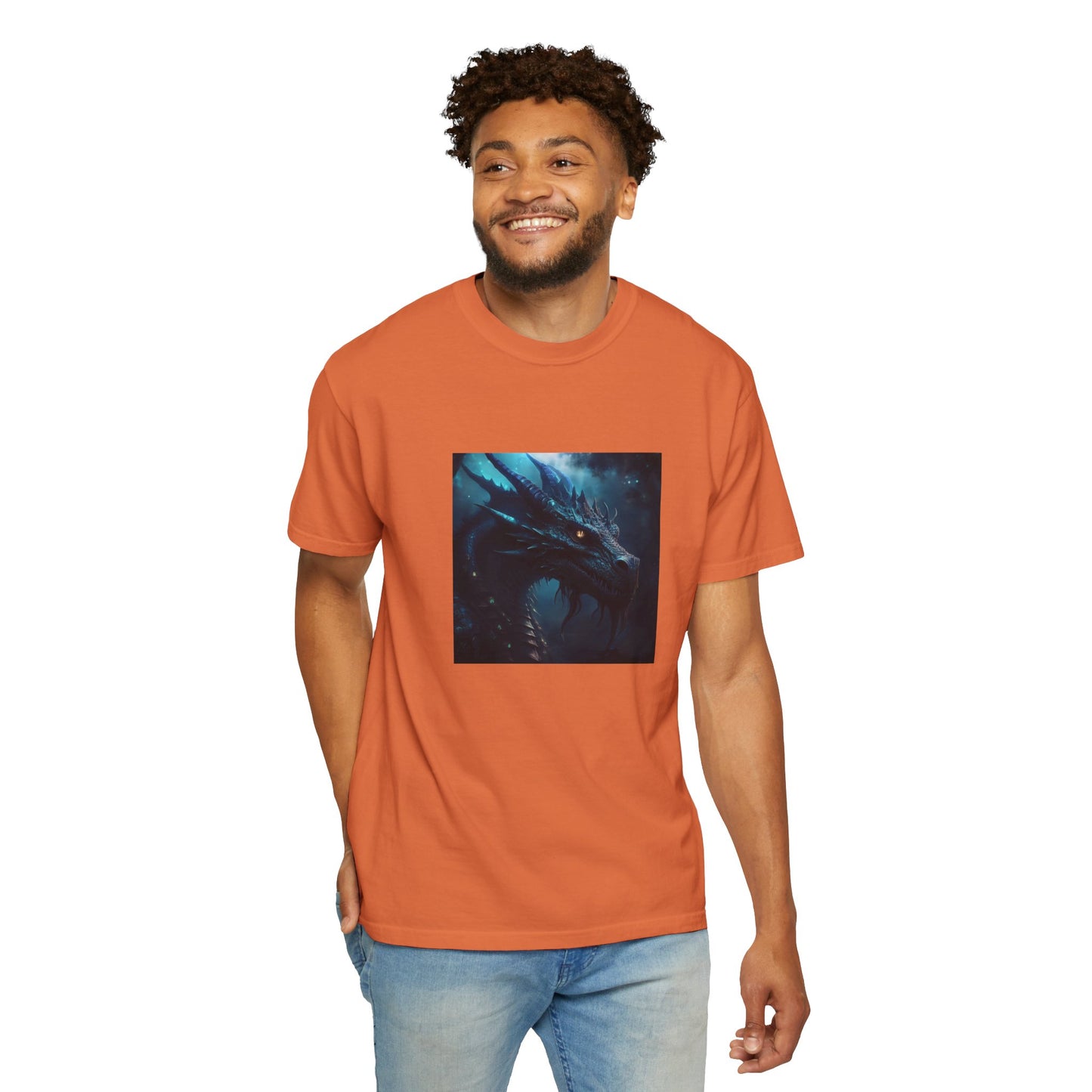 Epic Dragon Graphic Unisex T-Shirt - Fantasy Art Tee
