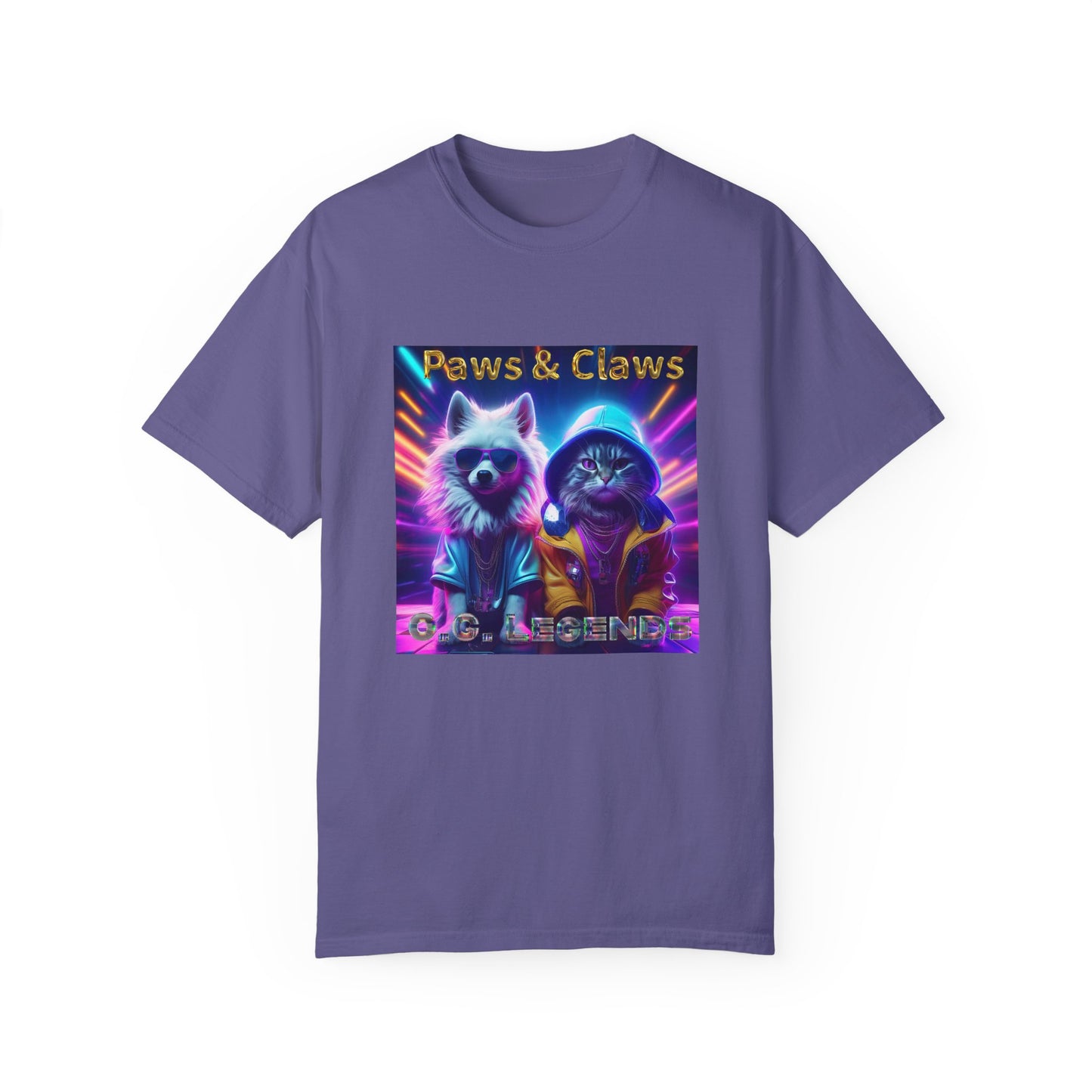 Paws & Claws Legends Unisex T-Shirt - Fun Pet Themed Apparel