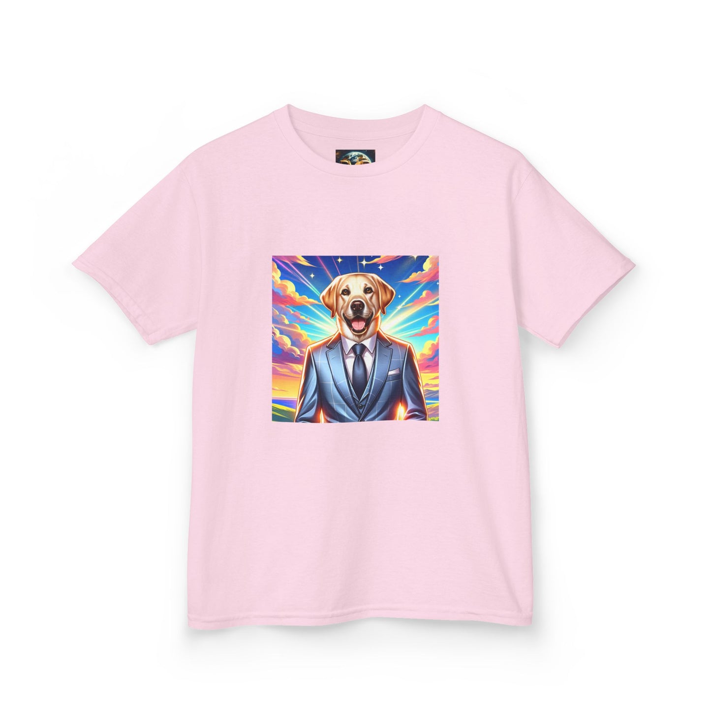 Whimsical Dog Portrait Kids Tee, Fun Youth T-Shirt, Dog Lover Gift, Colorful Kids Shirt, Perfect for Birthdays or Playdates