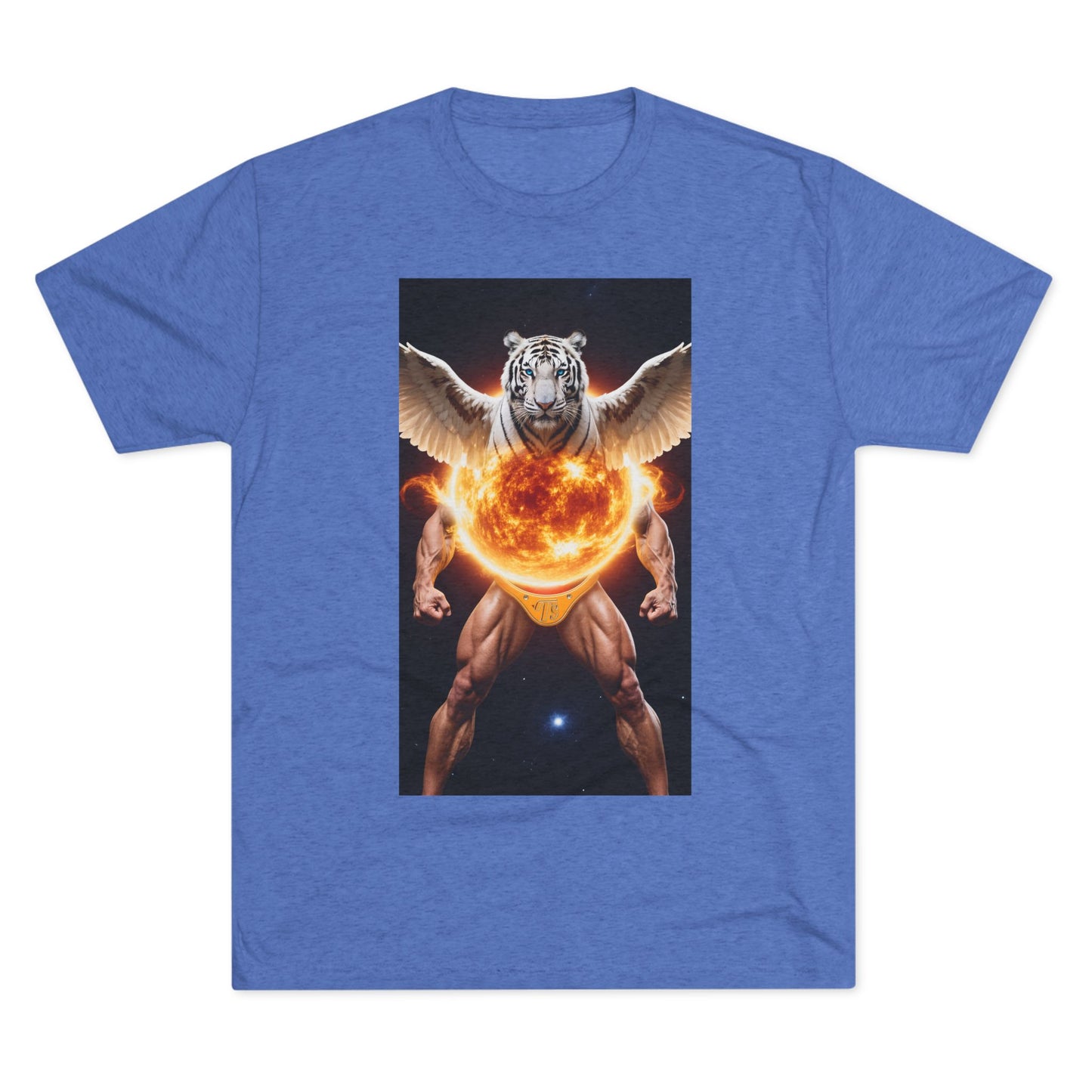 Tigga Sola Mascula Tri-Blend Unisex Crew Shirt | Perfect for Gift Giving, Casual Wear, Pet Lovers, and Wildlife Enthusiasts