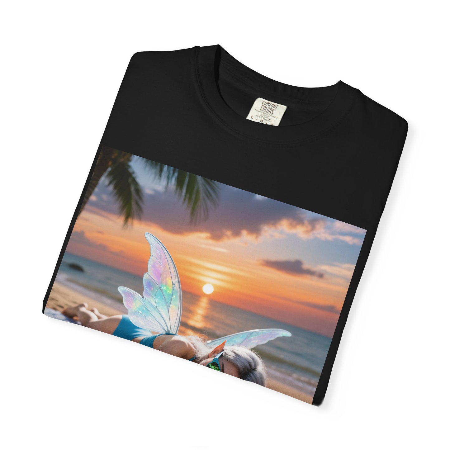 Beach Fairy Unisex T-Shirt, Summer Vibe Tee, Beachwear, Gift for Beach Lovers, Relaxation Shirt, Graphic Tee