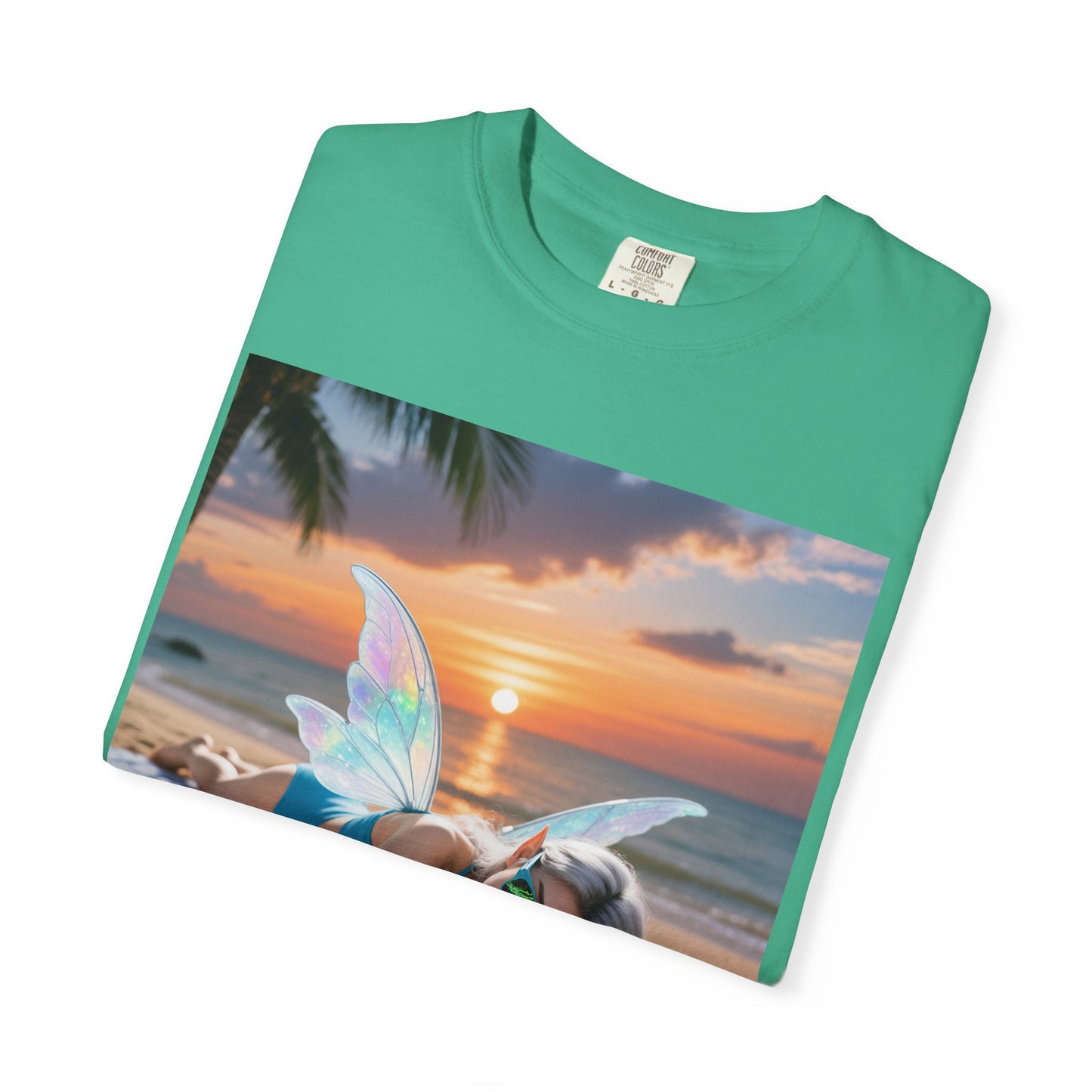 Beach Fairy Unisex T-Shirt, Summer Vibe Tee, Beachwear, Gift for Beach Lovers, Relaxation Shirt, Graphic Tee