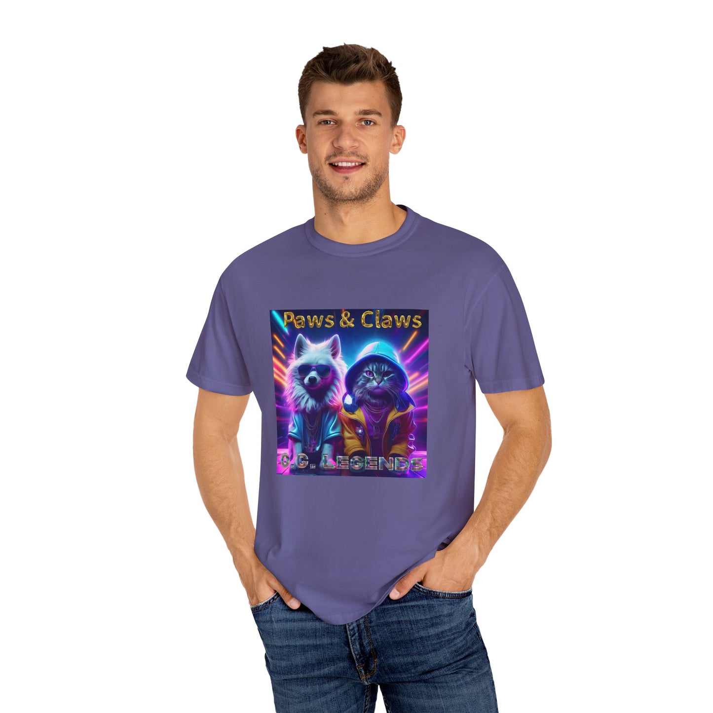 Paws & Claws Legends Unisex T-Shirt - Fun Pet Themed Apparel