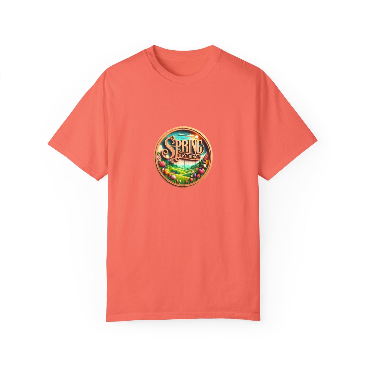 Spring Vibes Unisex Garment-Dyed T-shirt - Celebrate the Season