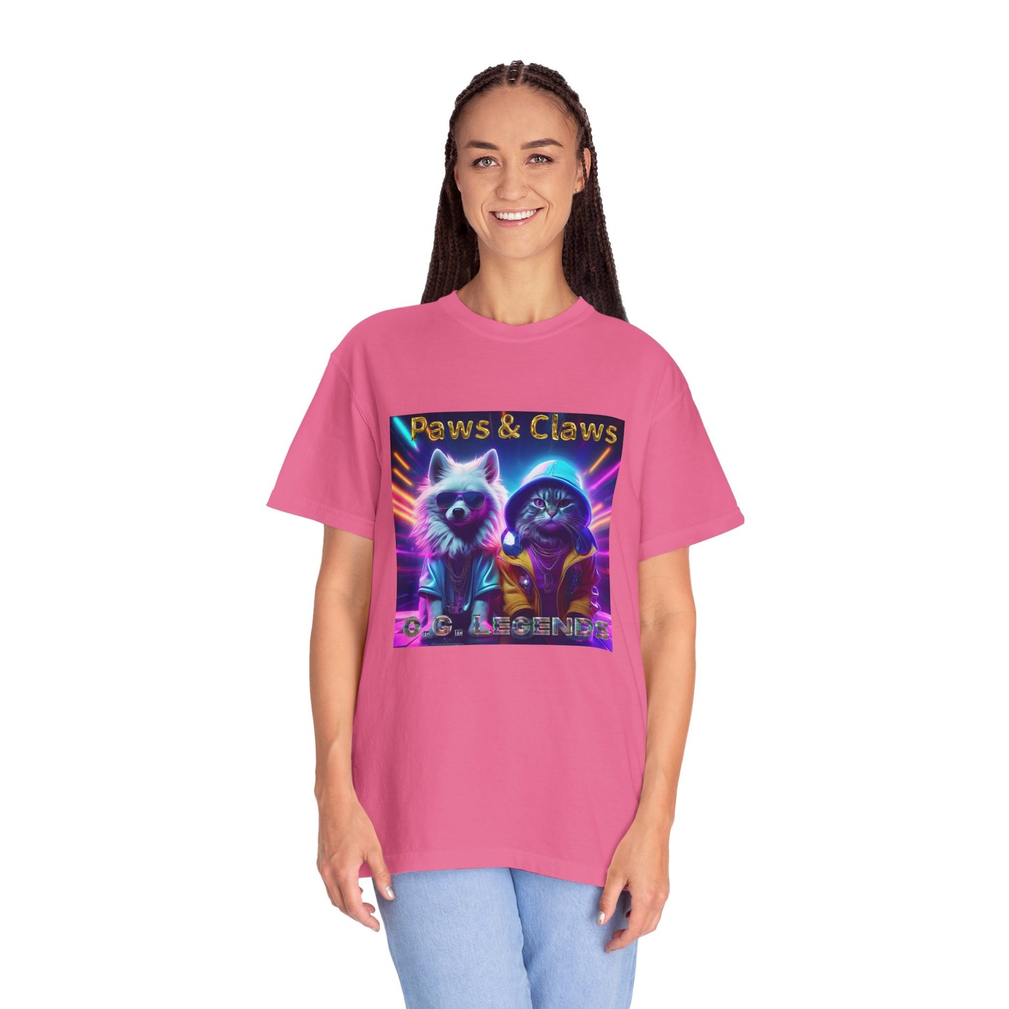 Paws & Claws Legends Unisex T-Shirt - Fun Pet Themed Apparel