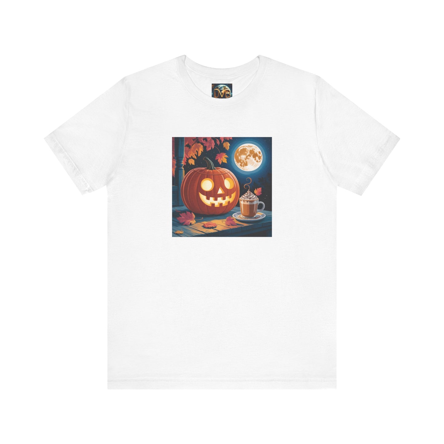 Fall In Love With Fall, Unisex Fall T-Shirt, Halloween Shirt, Cozy Fall Apparel, Seasonal Graphic Tee, Pumpkin Spice Tee