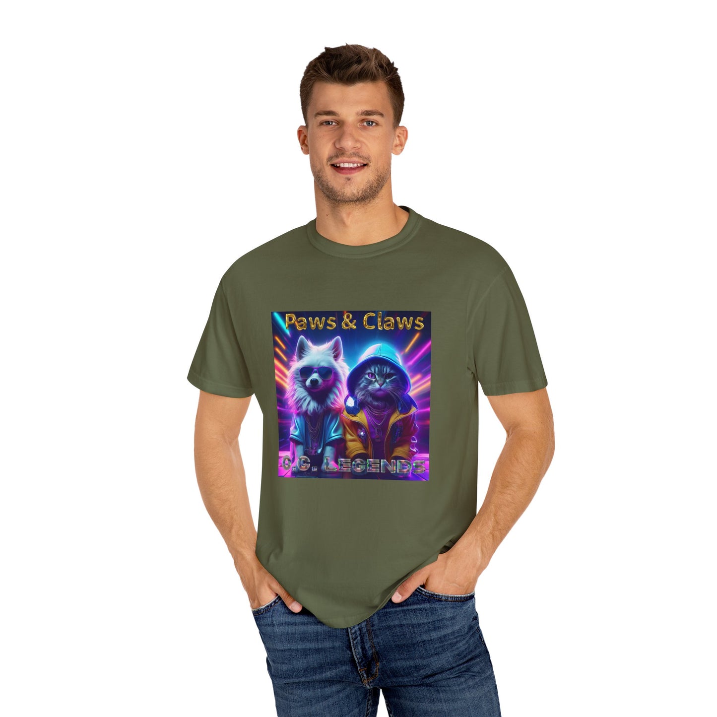 Paws & Claws Legends Unisex T-Shirt - Fun Pet Themed Apparel