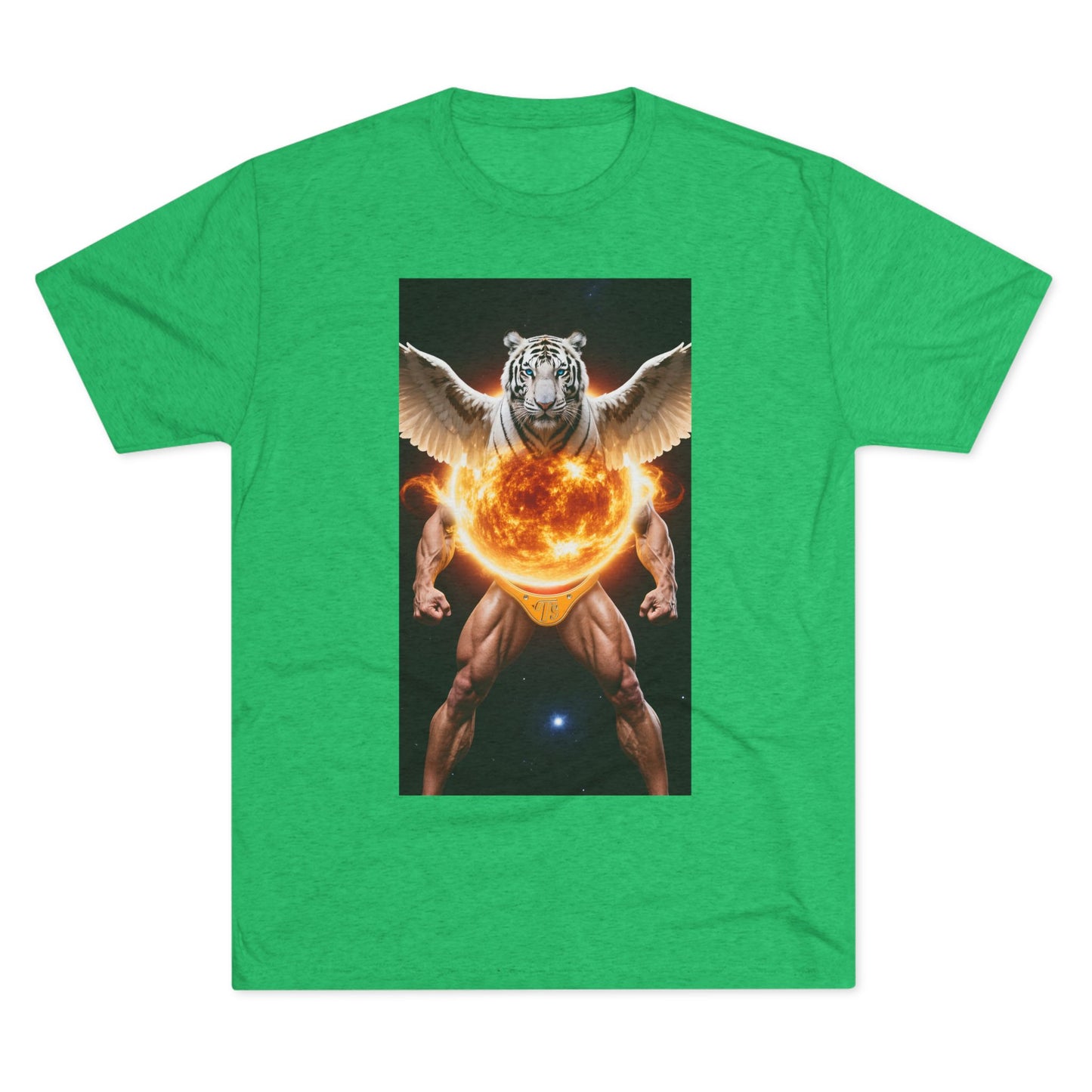 Tigga Sola Mascula Tri-Blend Unisex Crew Shirt | Perfect for Gift Giving, Casual Wear, Pet Lovers, and Wildlife Enthusiasts