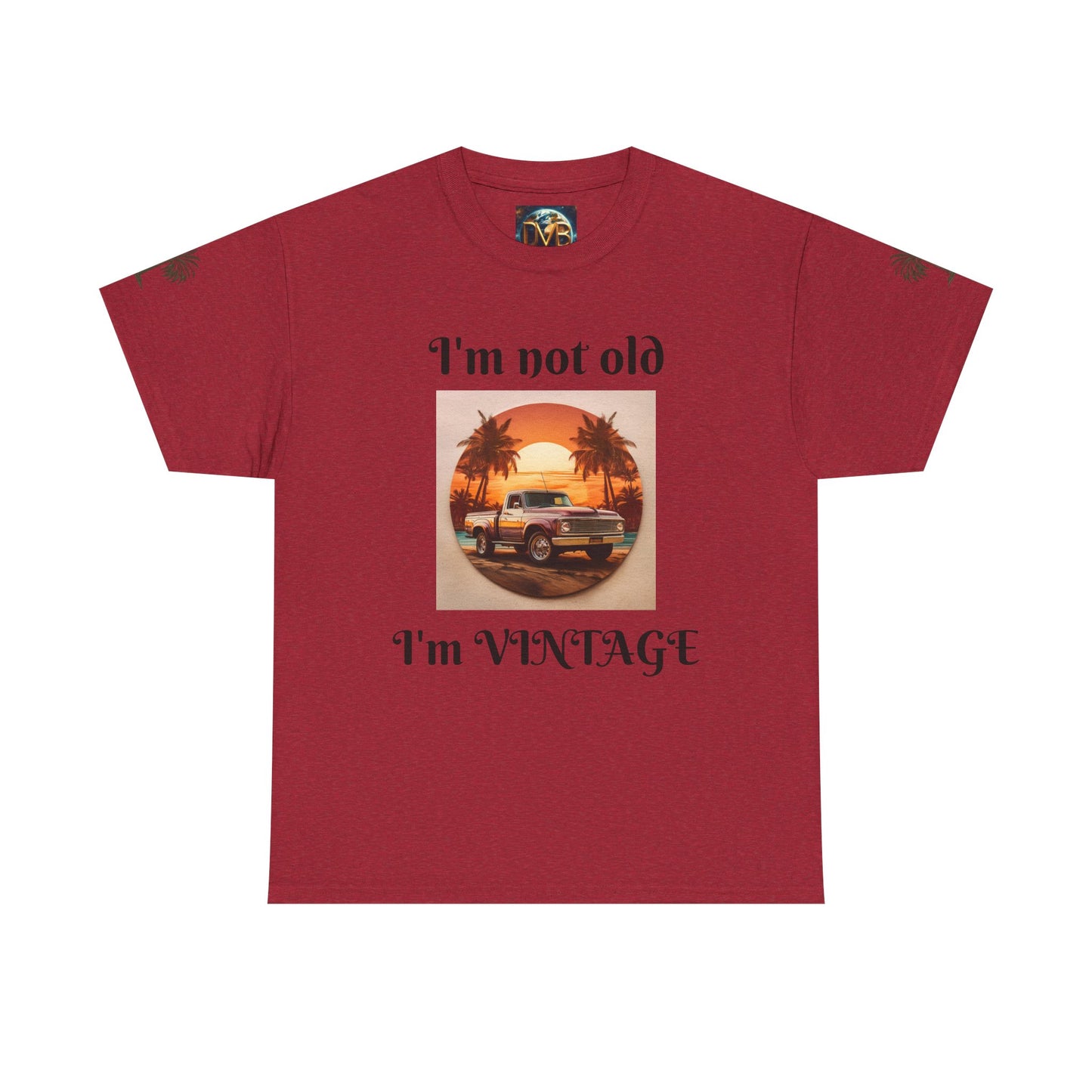 Vintage Vibes Unisex Heavy Cotton Tee - I'm Not Old, I'm VINTAGE