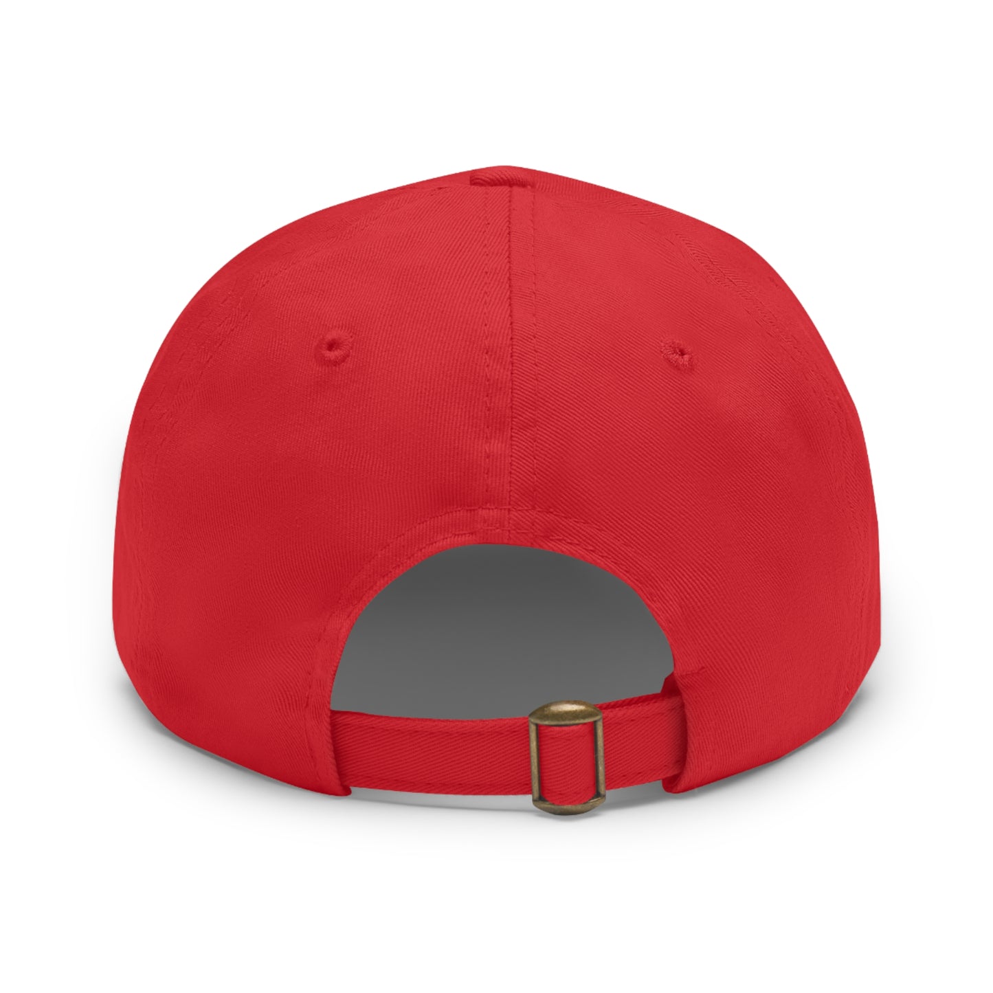 Diego Von Bellini Dad Hat with Leather Patch (Round)