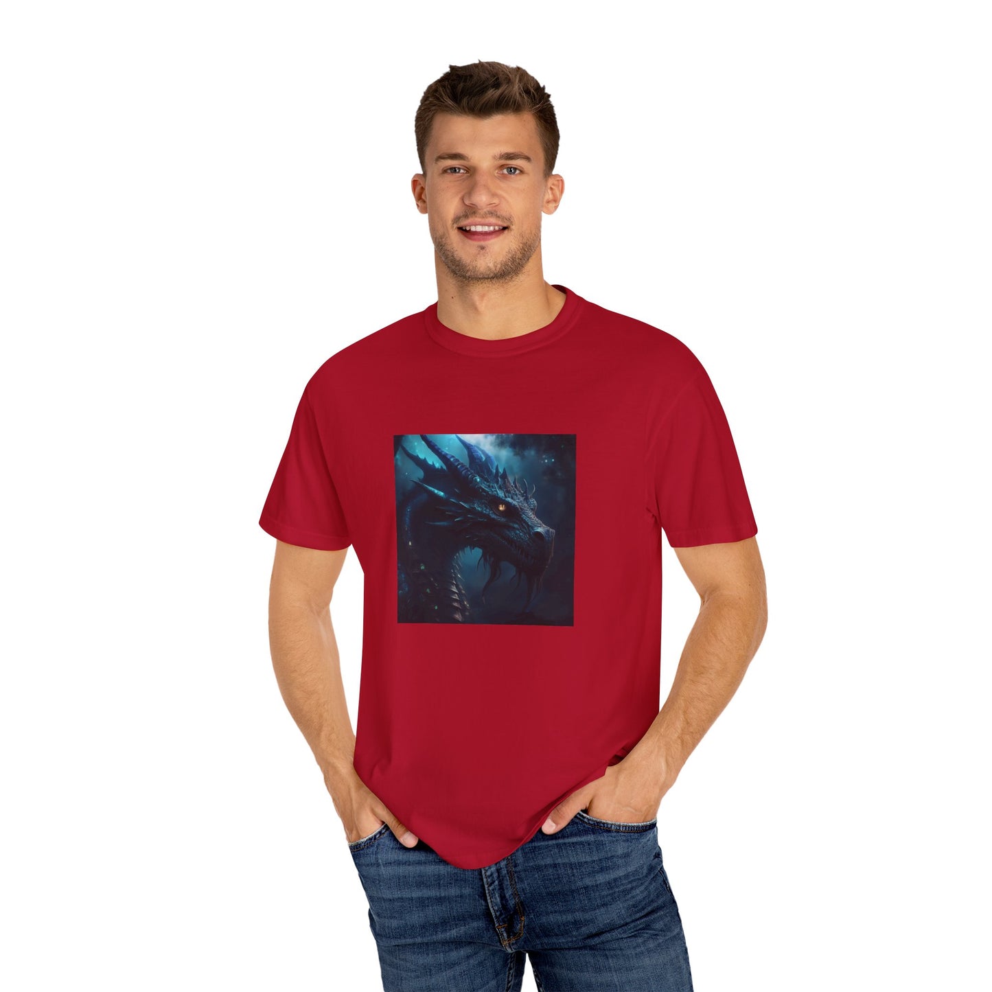 Epic Dragon Graphic Unisex T-Shirt - Fantasy Art Tee