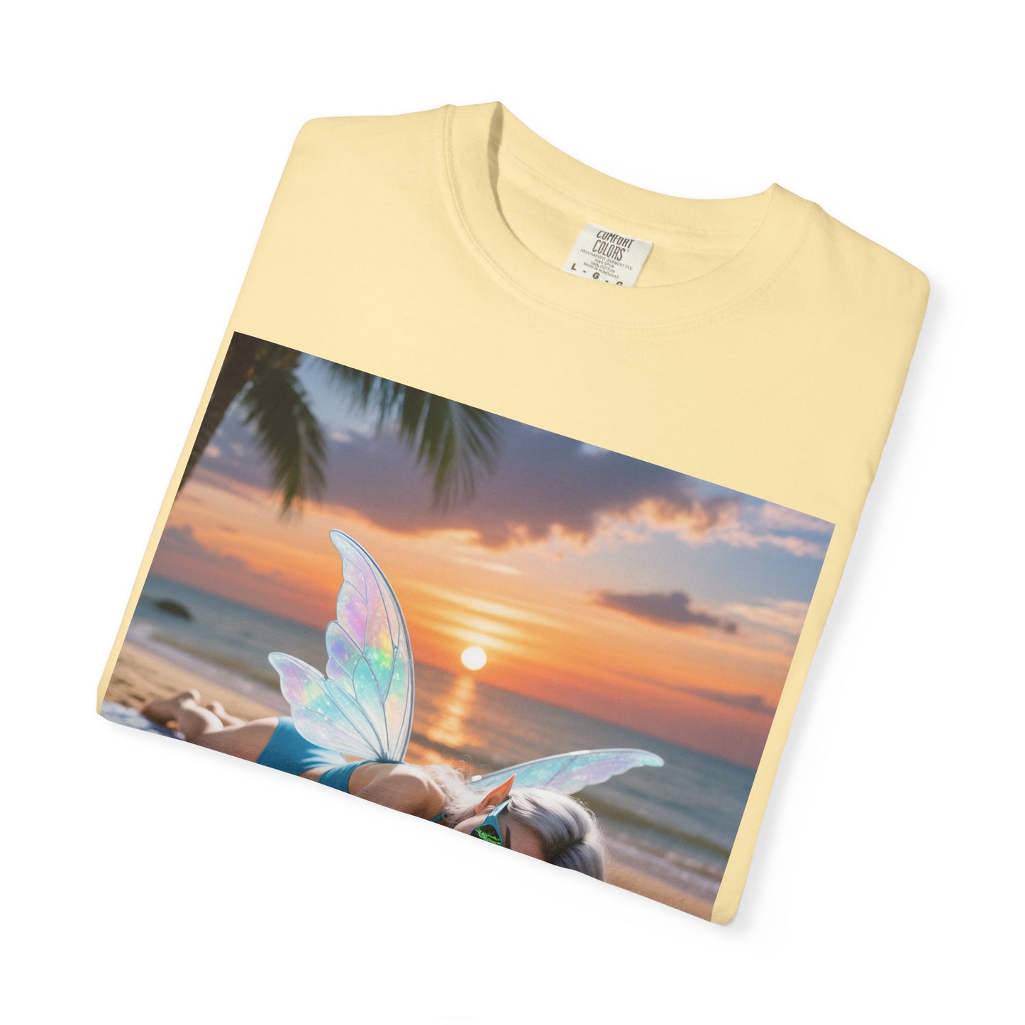 Beach Fairy Unisex T-Shirt, Summer Vibe Tee, Beachwear, Gift for Beach Lovers, Relaxation Shirt, Graphic Tee
