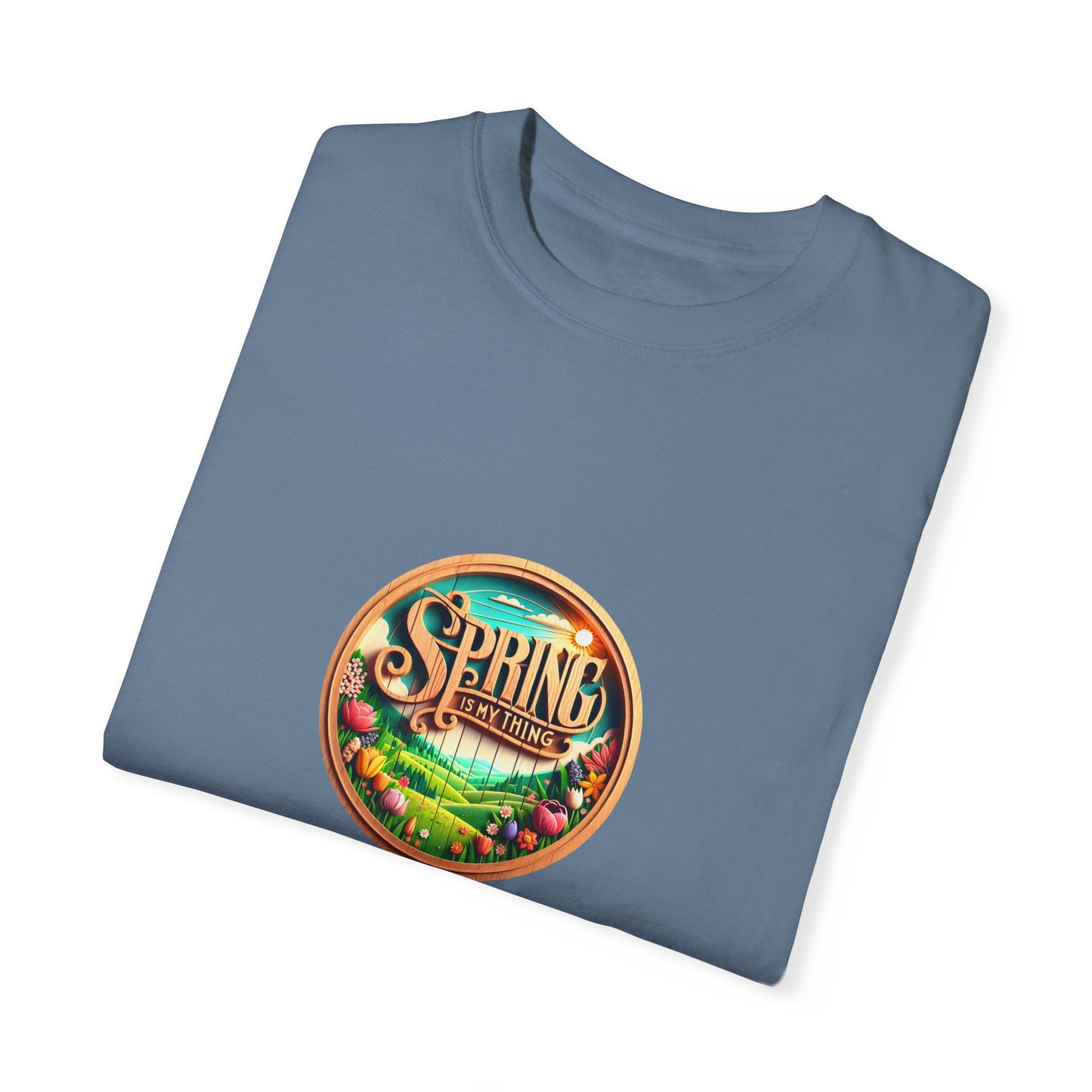 Spring Vibes Unisex Garment-Dyed T-shirt - Celebrate the Season