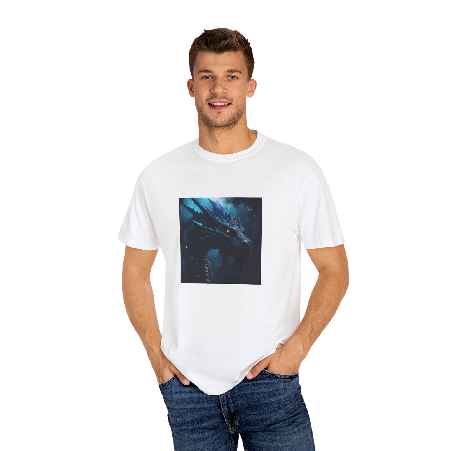 Epic Dragon Graphic Unisex T-Shirt - Fantasy Art Tee