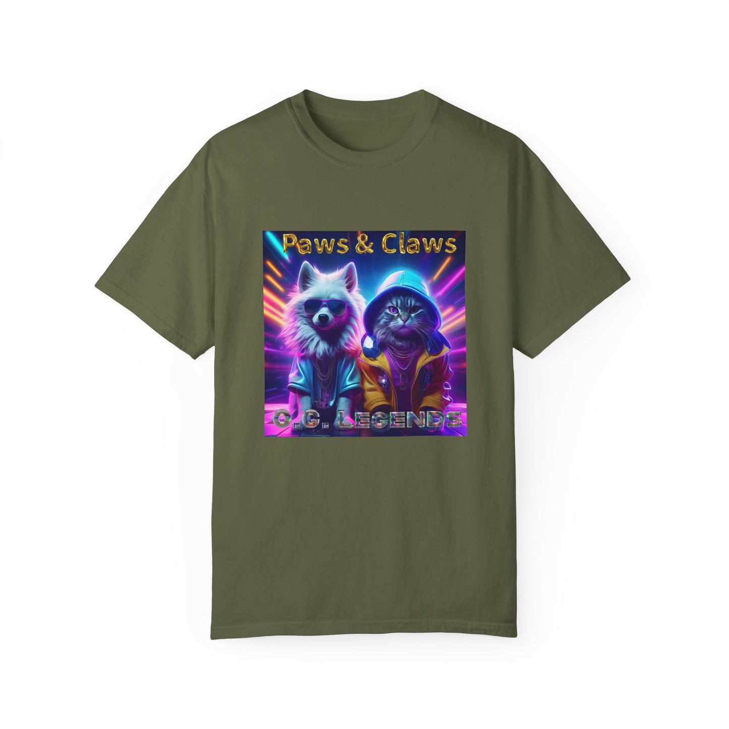 Paws & Claws Legends Unisex T-Shirt - Fun Pet Themed Apparel