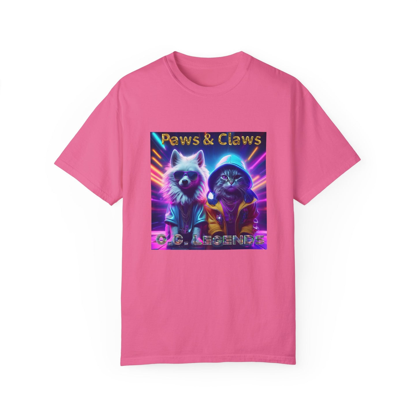 Paws & Claws Legends Unisex T-Shirt - Fun Pet Themed Apparel