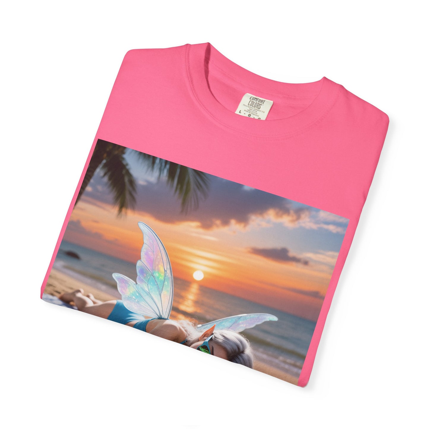 Beach Fairy Unisex T-Shirt, Summer Vibe Tee, Beachwear, Gift for Beach Lovers, Relaxation Shirt, Graphic Tee