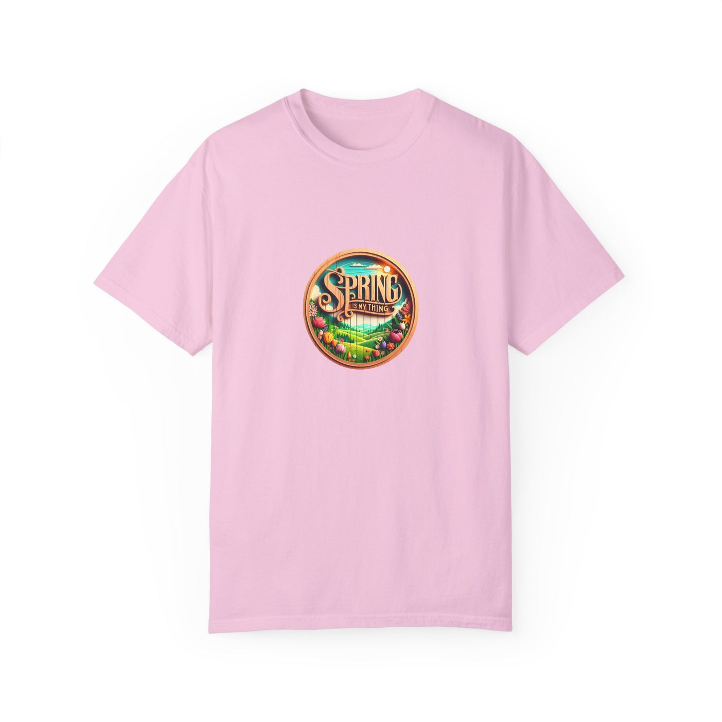 Spring Vibes Unisex Garment-Dyed T-shirt - Celebrate the Season