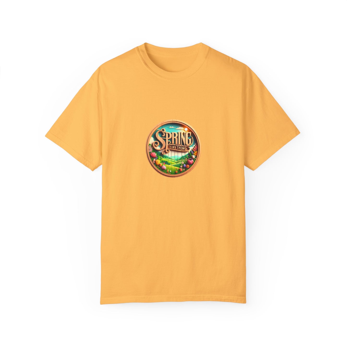 Spring Vibes Unisex Garment-Dyed T-shirt - Celebrate the Season