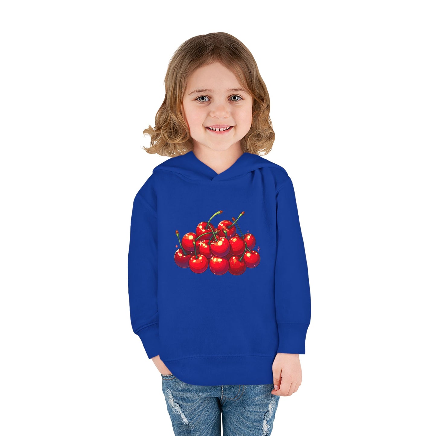 Cherry Toddler Hoodie, Cute Kids Pullover, Birthday Gift, Spring Fashion