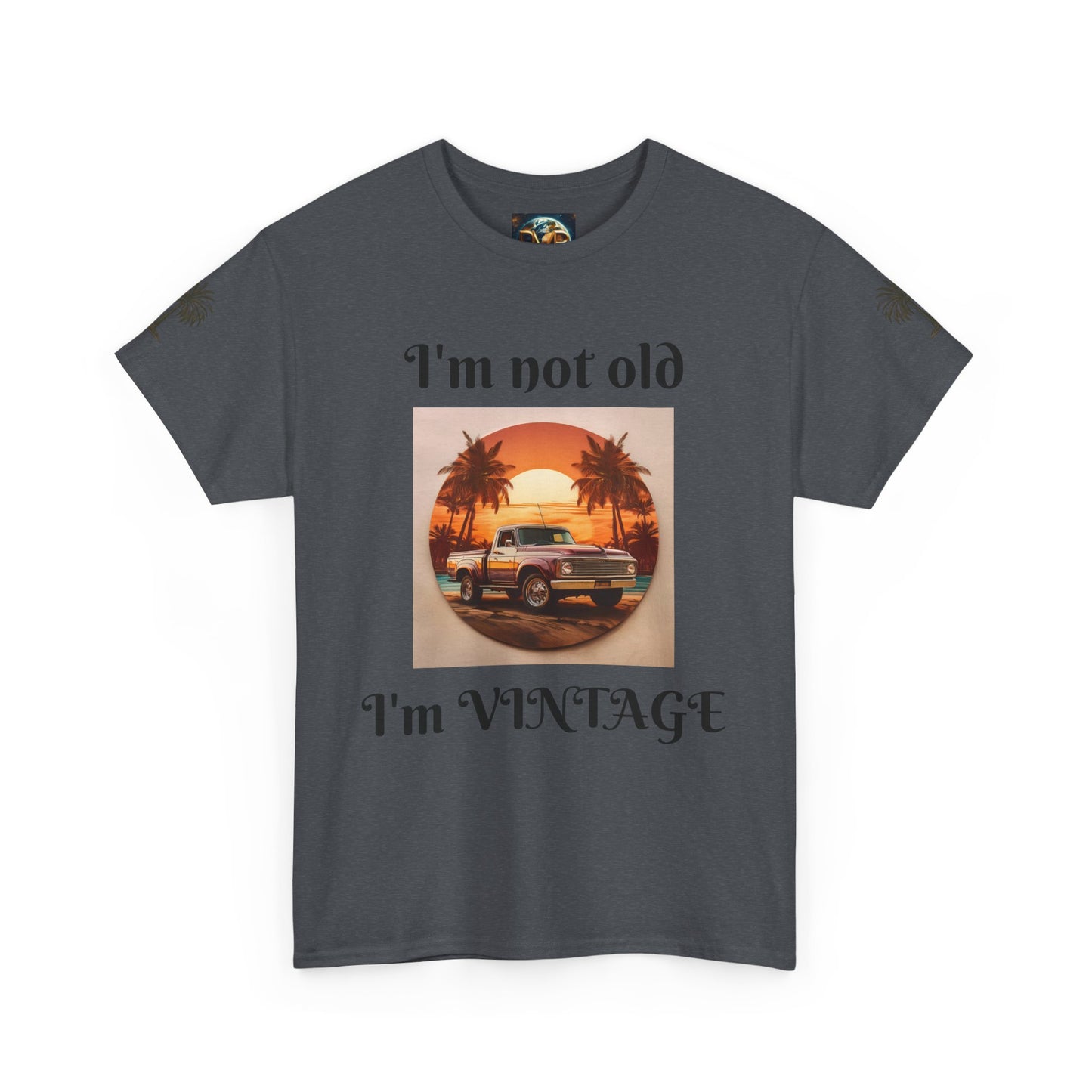 Vintage Vibes Unisex Heavy Cotton Tee - I'm Not Old, I'm VINTAGE