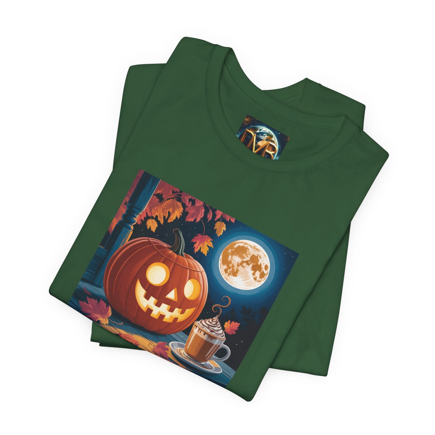 Fall In Love With Fall, Unisex Fall T-Shirt, Halloween Shirt, Cozy Fall Apparel, Seasonal Graphic Tee, Pumpkin Spice Tee