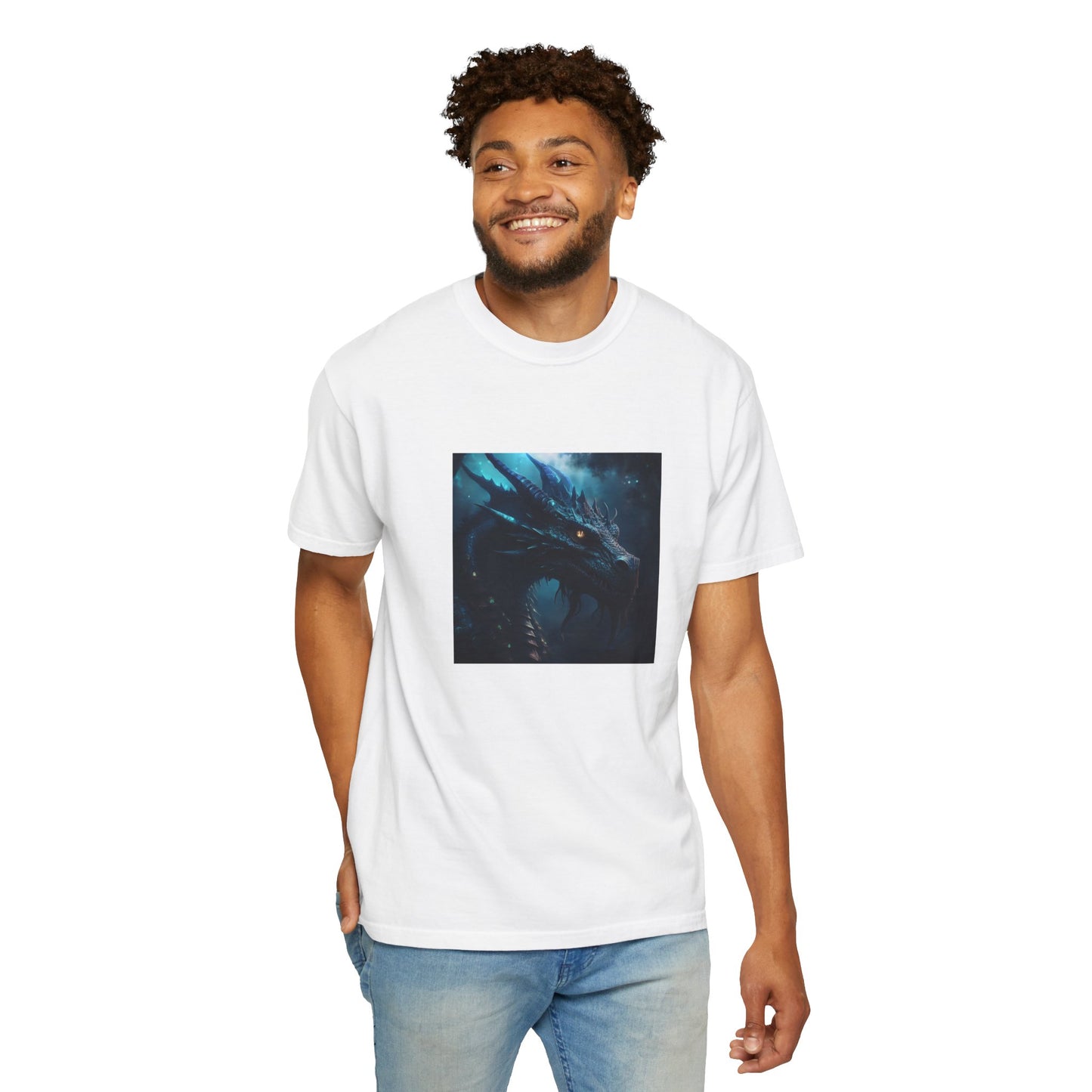 Epic Dragon Graphic Unisex T-Shirt - Fantasy Art Tee