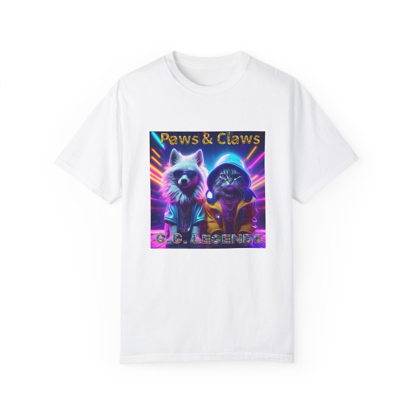 Paws & Claws Legends Unisex T-Shirt - Fun Pet Themed Apparel