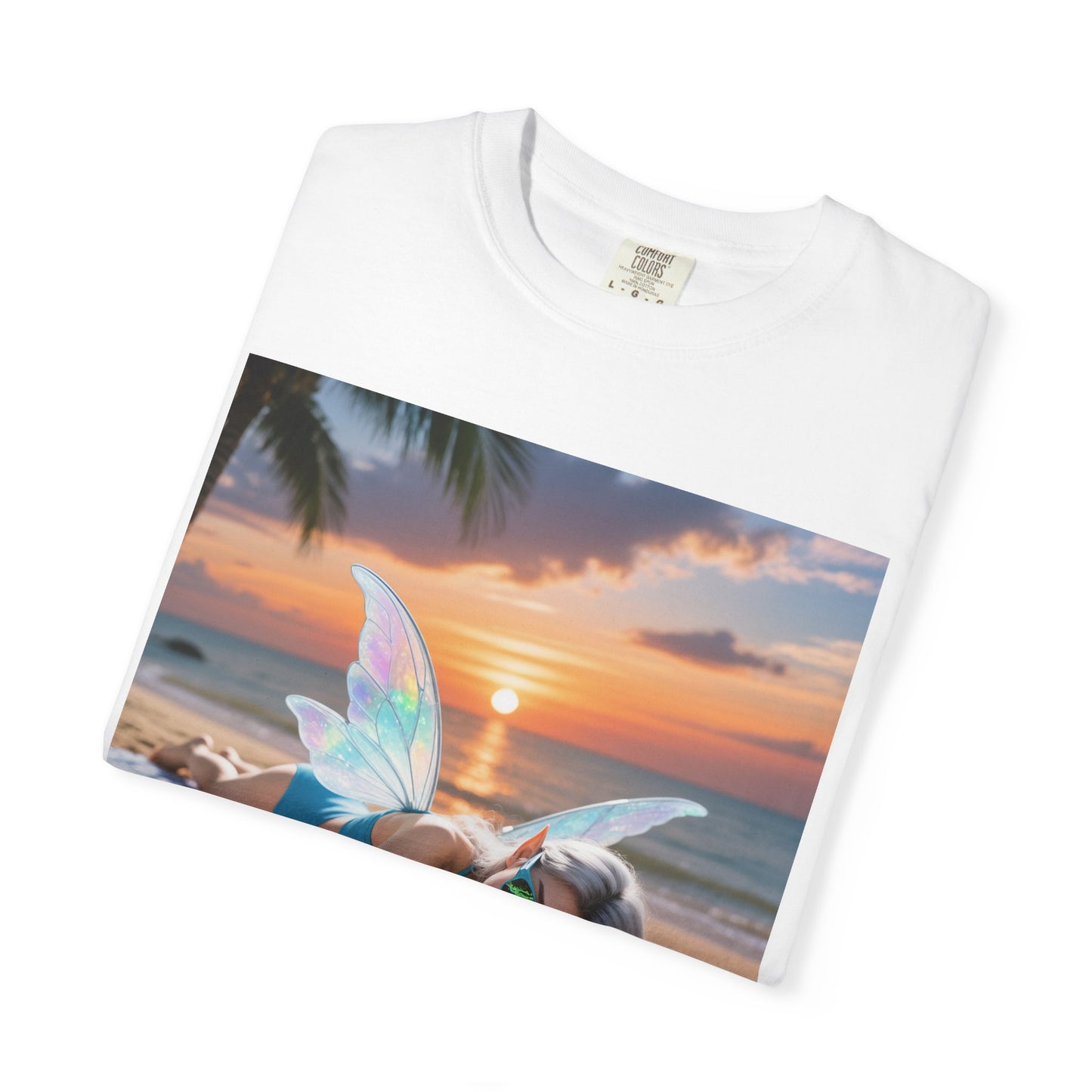 Beach Fairy Unisex T-Shirt, Summer Vibe Tee, Beachwear, Gift for Beach Lovers, Relaxation Shirt, Graphic Tee