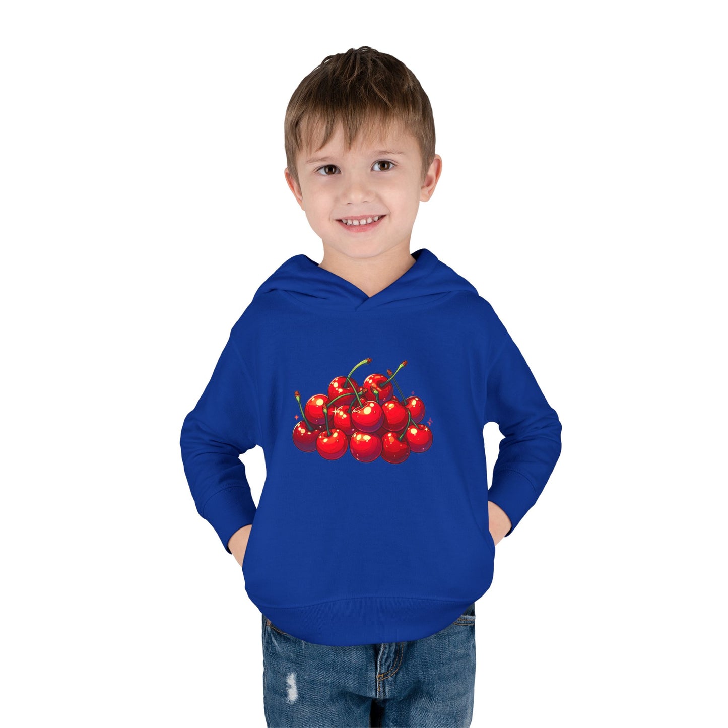 Cherry Toddler Hoodie, Cute Kids Pullover, Birthday Gift, Spring Fashion