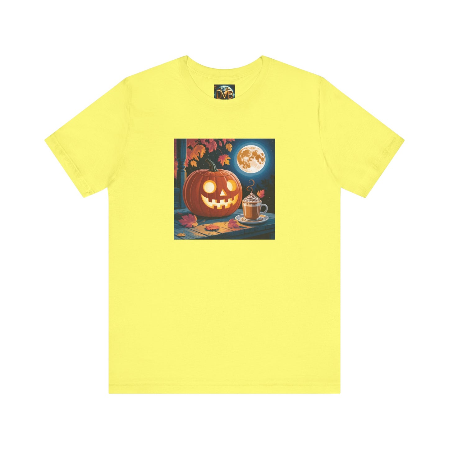 Fall In Love With Fall, Unisex Fall T-Shirt, Halloween Shirt, Cozy Fall Apparel, Seasonal Graphic Tee, Pumpkin Spice Tee