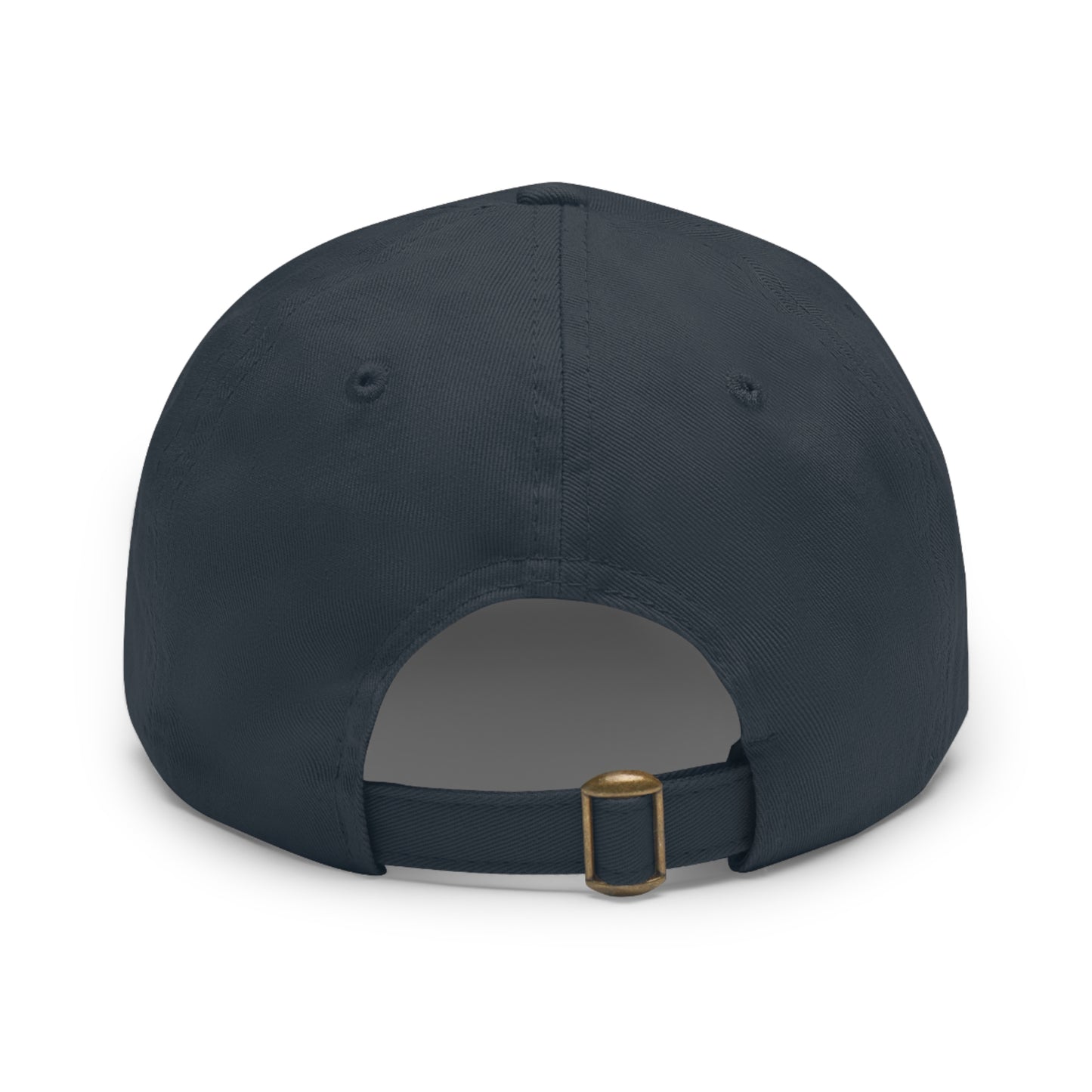 Diego Von Bellini Dad Hat with Leather Patch (Round)