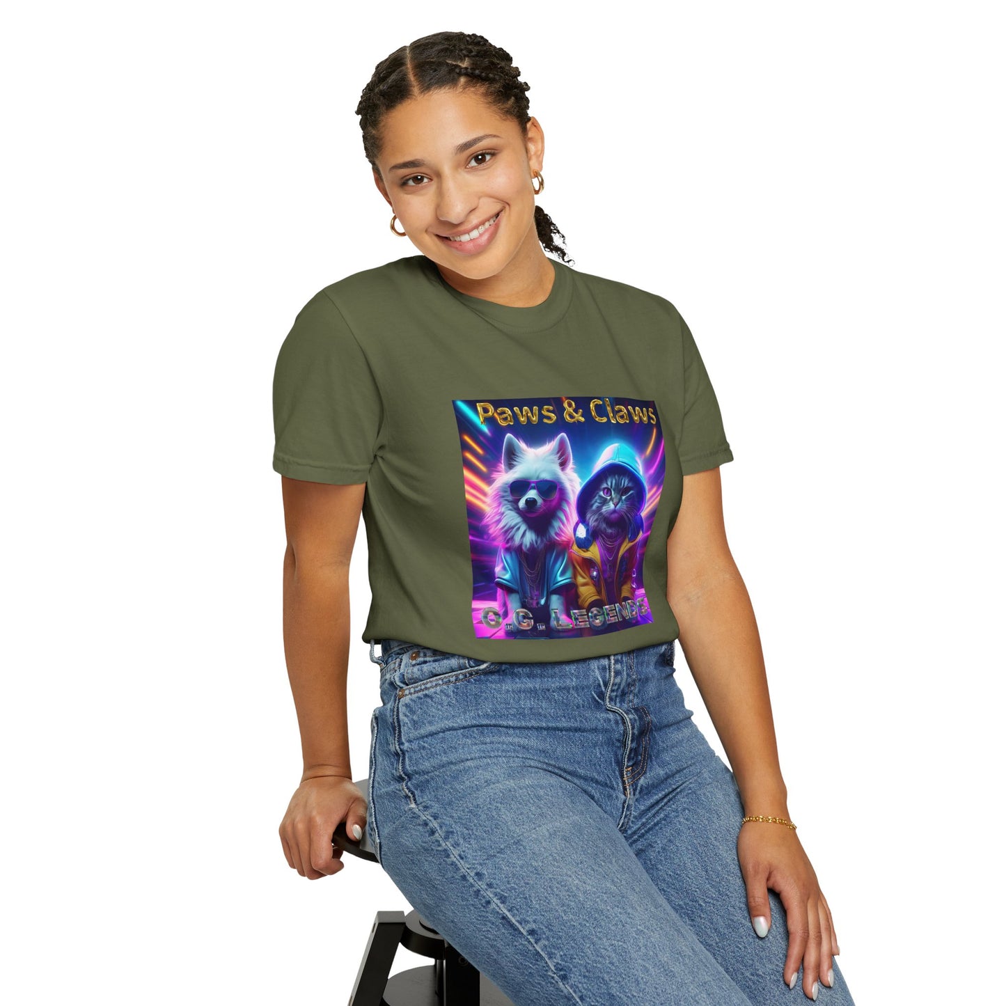 Paws & Claws Legends Unisex T-Shirt - Fun Pet Themed Apparel