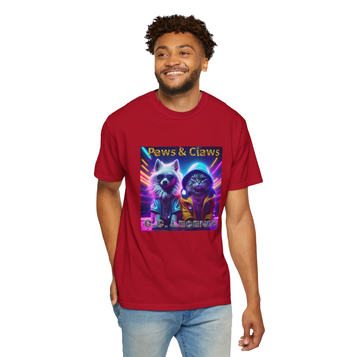 Paws & Claws Legends Unisex T-Shirt - Fun Pet Themed Apparel