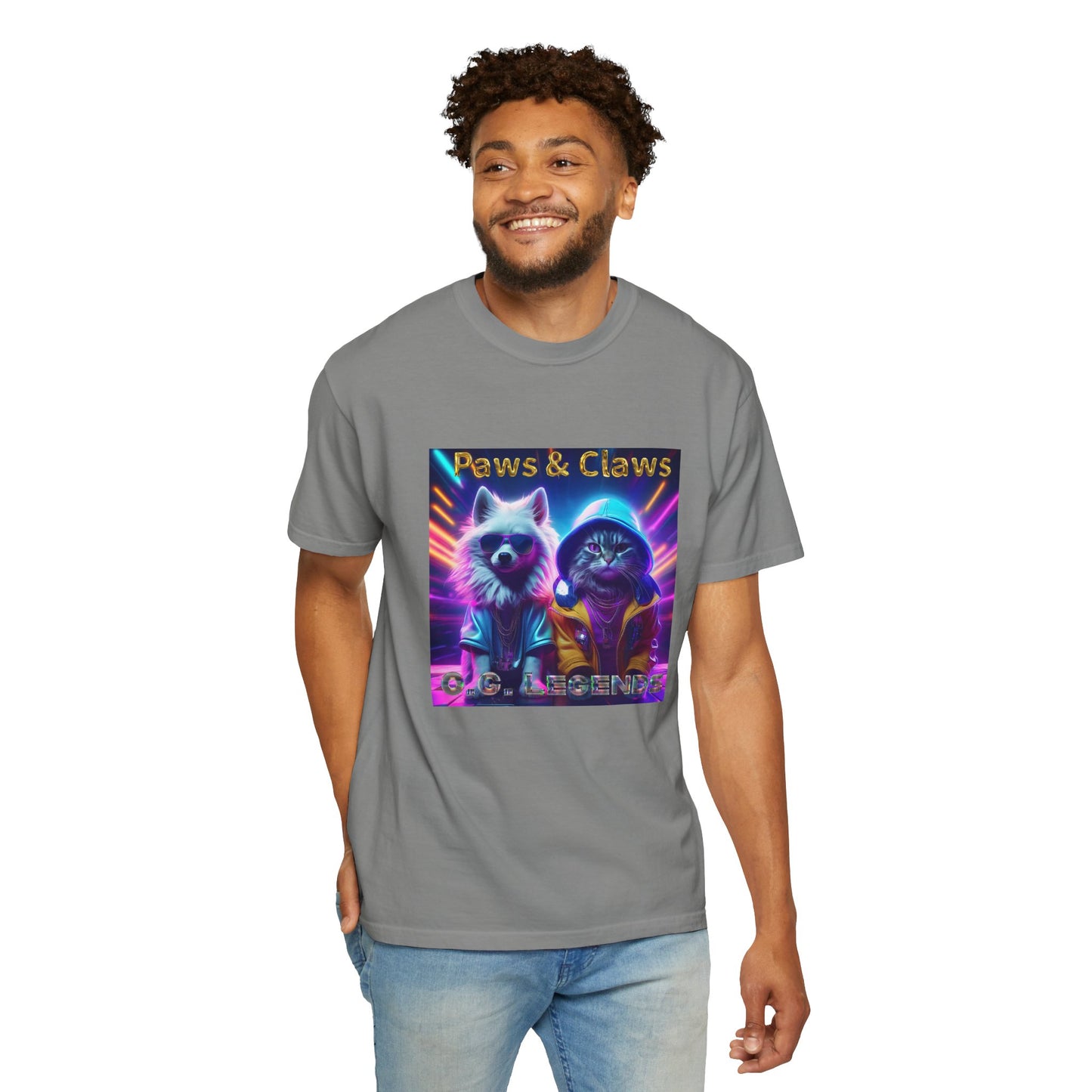 Paws & Claws Legends Unisex T-Shirt - Fun Pet Themed Apparel