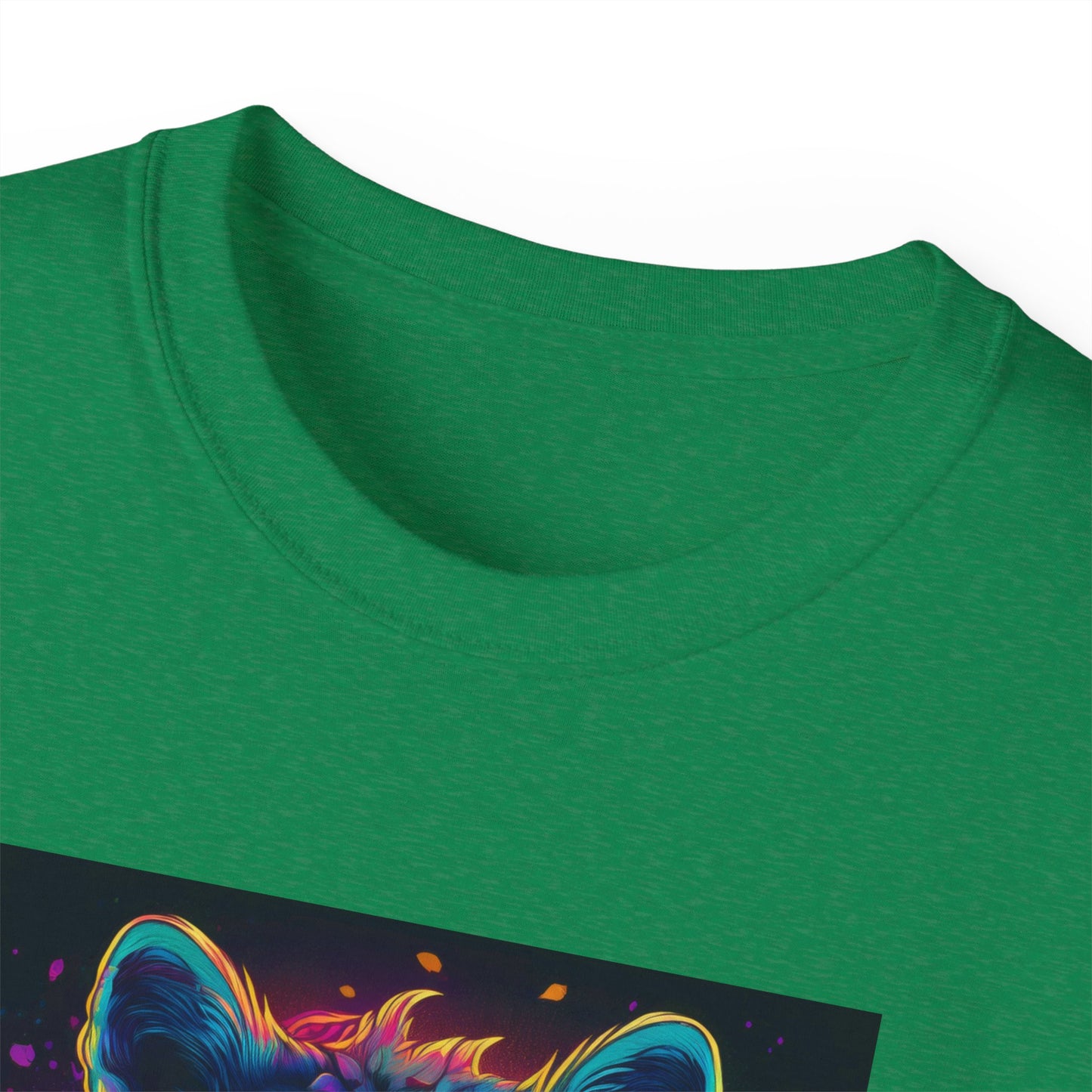 90's Style Colorful Lion Graphic Ultra Cotton Tee - Vibrant and Fun Wear