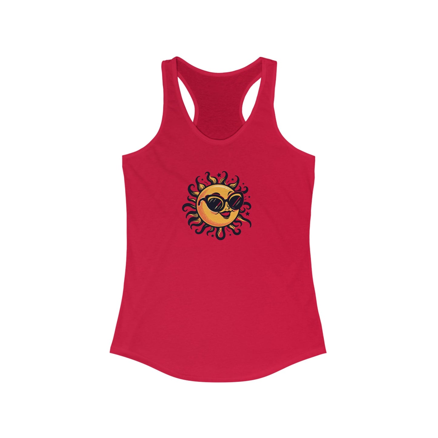 Sunny Vibes Women's Racerback Tank