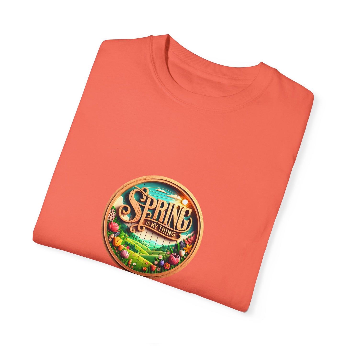 Spring Vibes Unisex Garment-Dyed T-shirt - Celebrate the Season