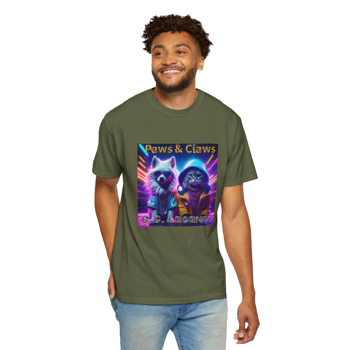 Paws & Claws Legends Unisex T-Shirt - Fun Pet Themed Apparel